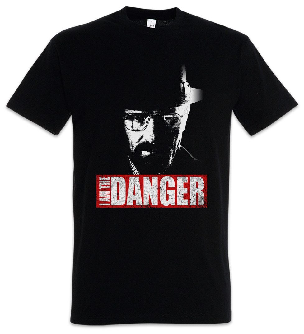 Urban Backwoods Print-Shirt Walter White I Am The Danger Herren T-Shirt Breaking Cook TV Bad (1-tlg) Crystal Heisenberg Pinkman Serie