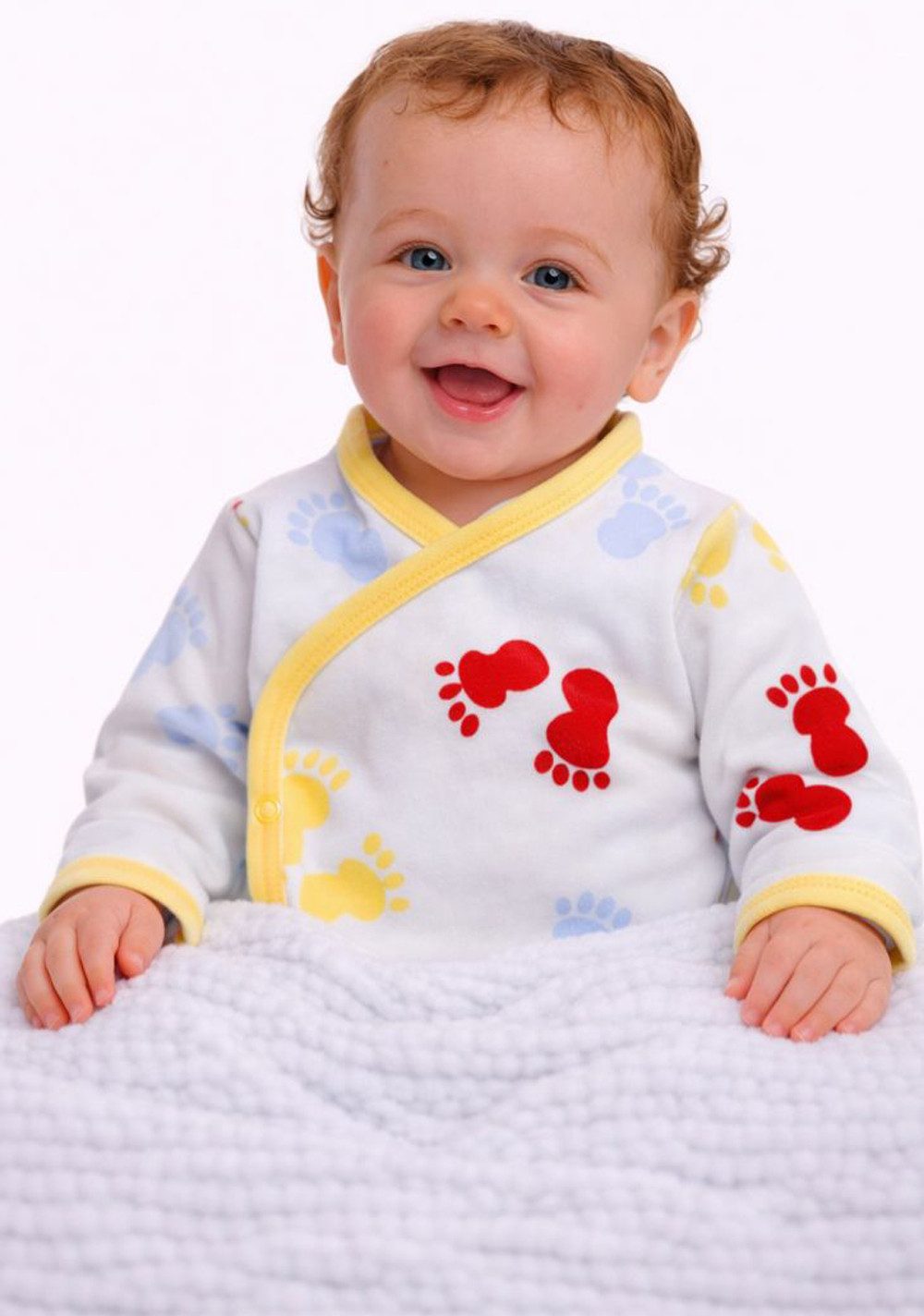 La Bortini Wickelbody Baby Body Langarmbody für Neugeborene neutral aus reiner Baumwolle, 44 50 56 62 68 74 80