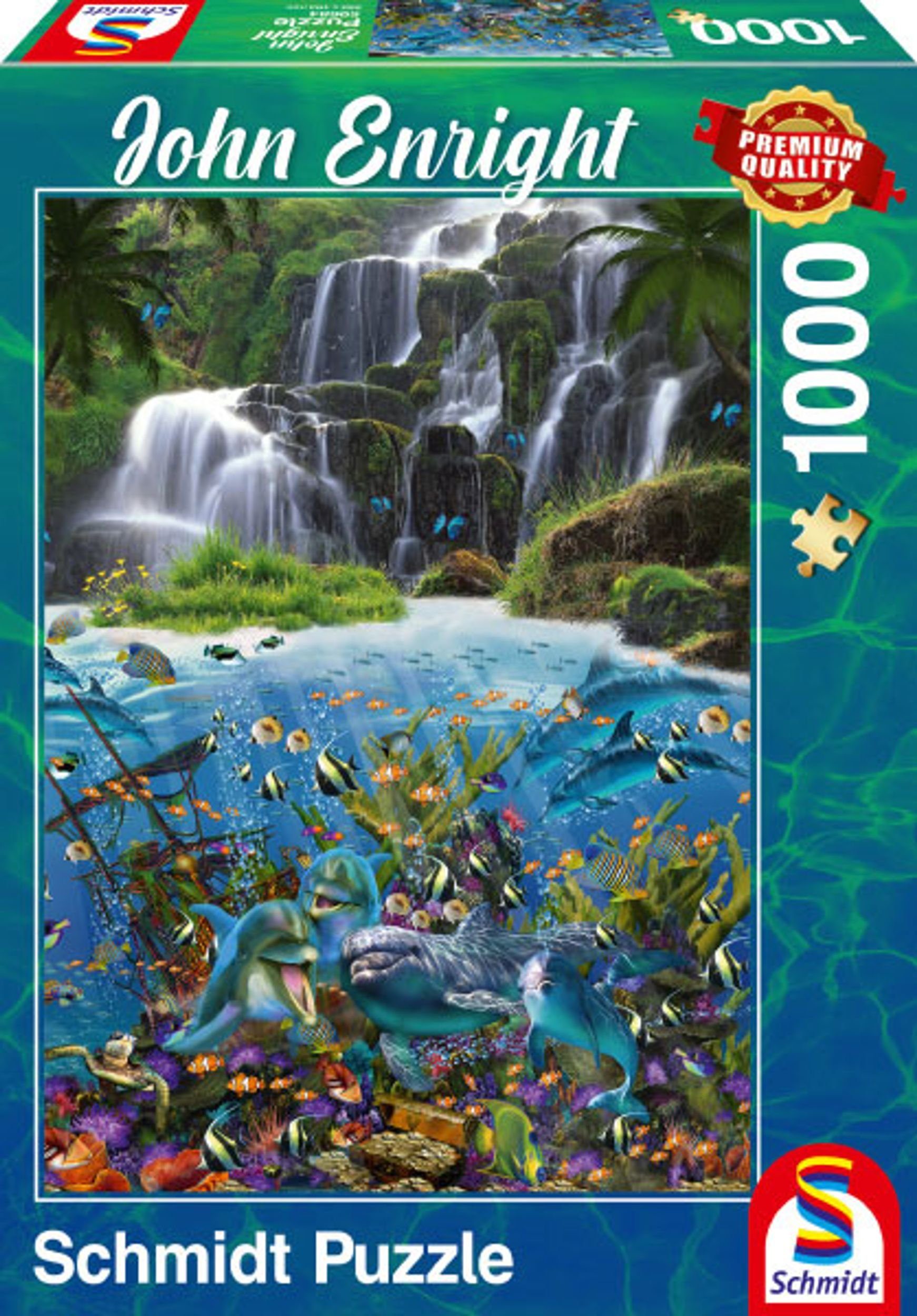 Schmidt Spiele Puzzle Wasserfall, 1000 Puzzleteile günstig online kaufen