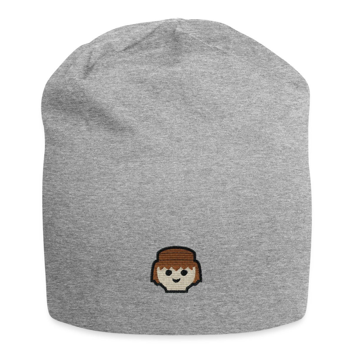 Beanie Playmobil Figur Porträt Stick Jersey-Beanie