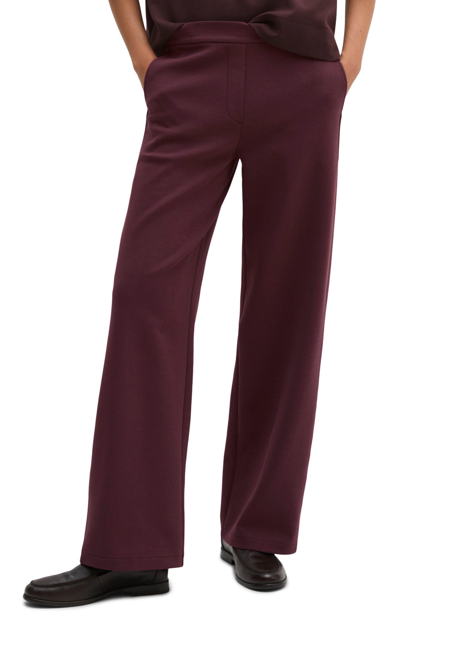 Marc O'Polo Jerseyhose aus Interlock-Qualität