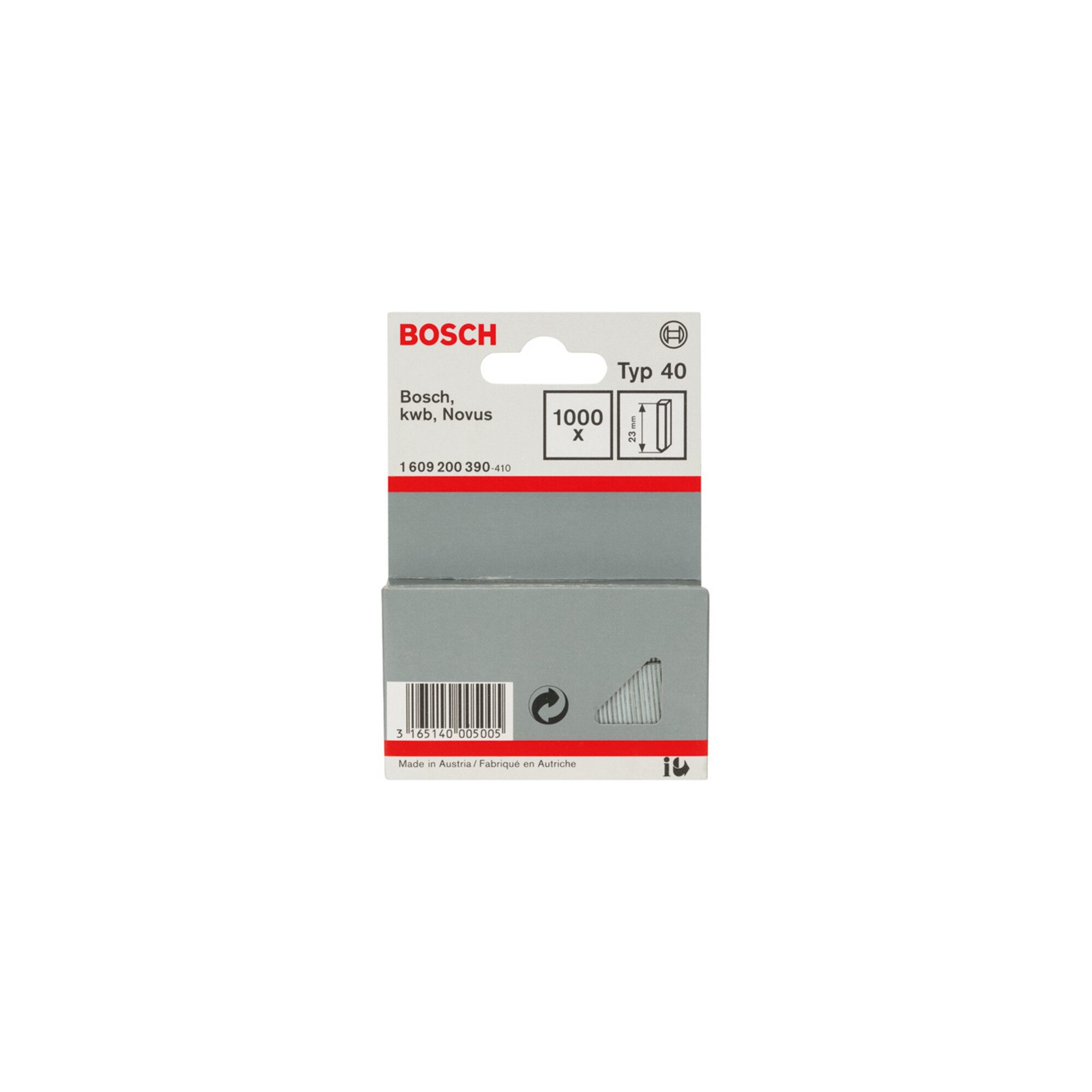 Bosch Professional Zubehör-Set Bosch Stift Typ 40 23 mm 1000 Stk