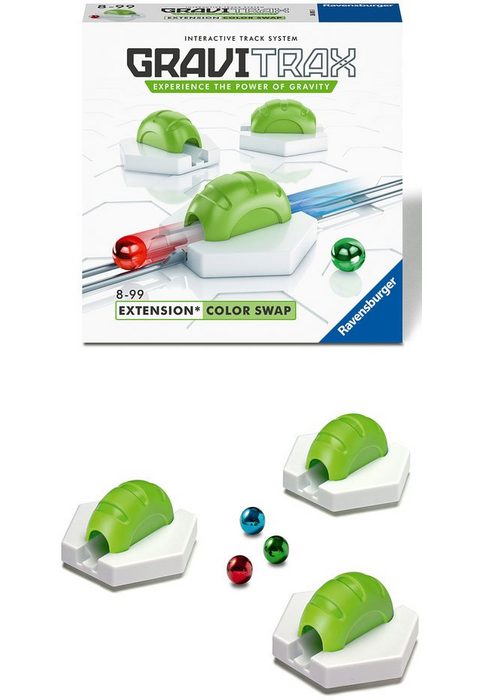 Ravensburger Kugelbahn-Bausatz GraviTrax® Color Swap Made in Europe; FSC® - schützt Wald - weltweit