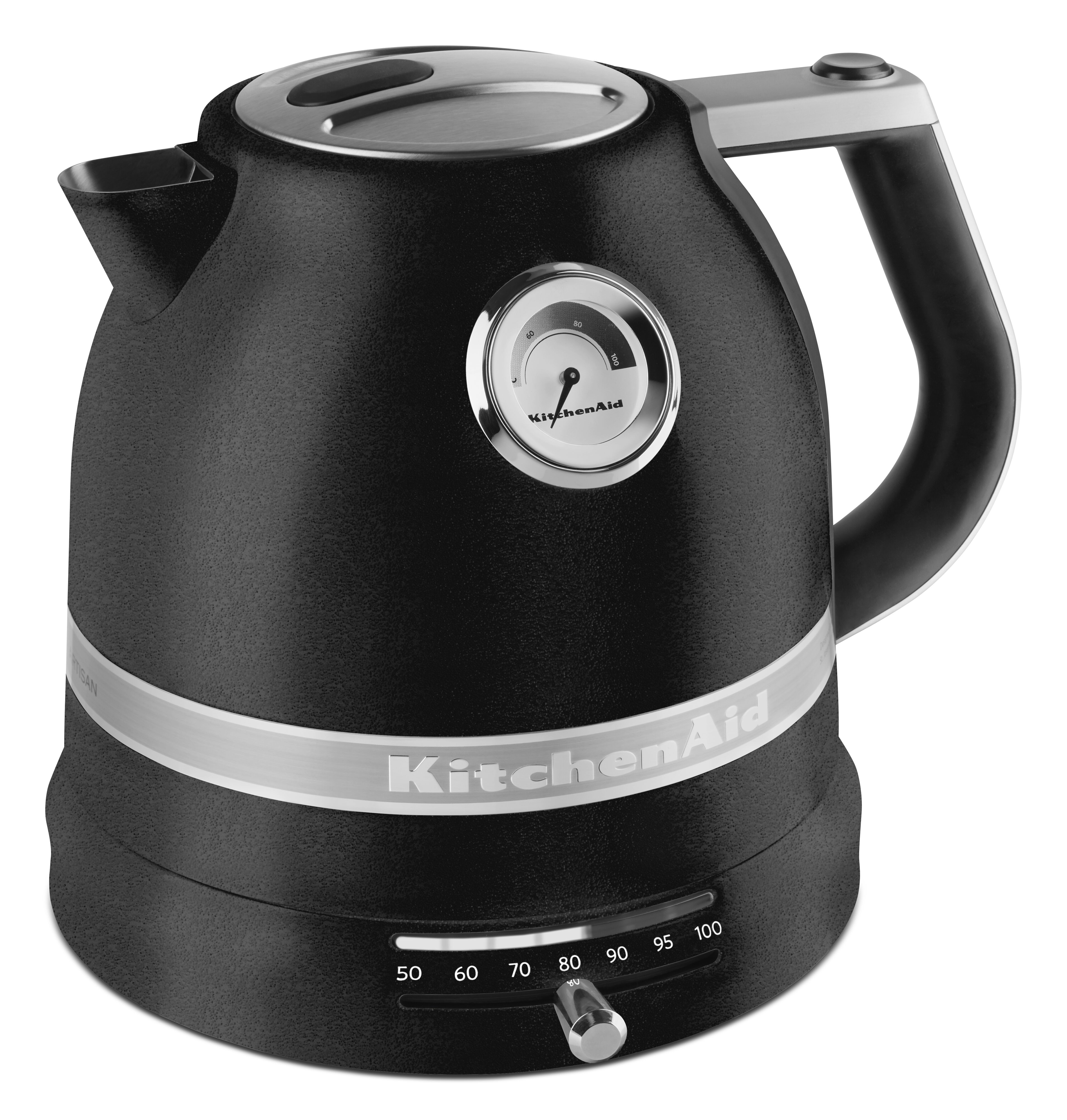 KitchenAid Wasserkocher 5KEK1522EBK Gusseisen Schwarz, 1,5 l, 2400 W