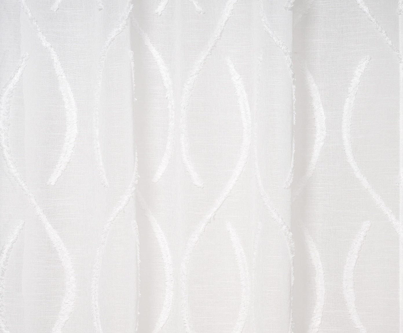 Gözze Vorhang GÖZZE Schlaufenschal ALESSIA weiß BH 140x245 cm weiß Vorhang