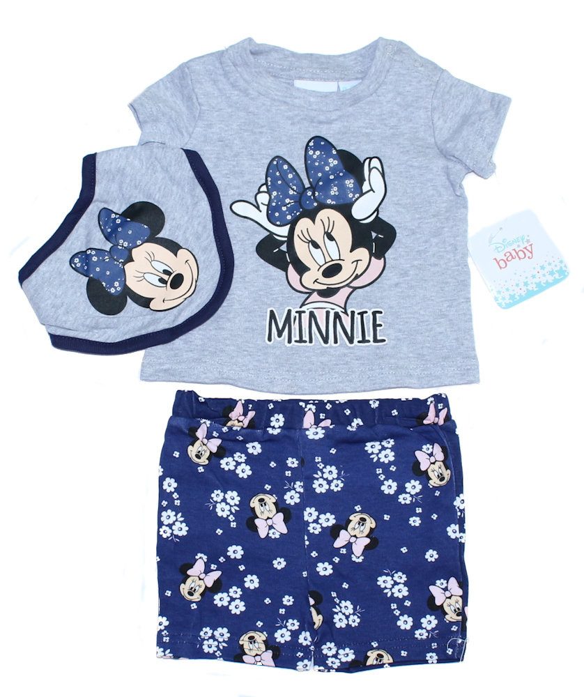 T-Shirt Disney Baby Sommer - Set Shirt & Hose Minnie Mickey