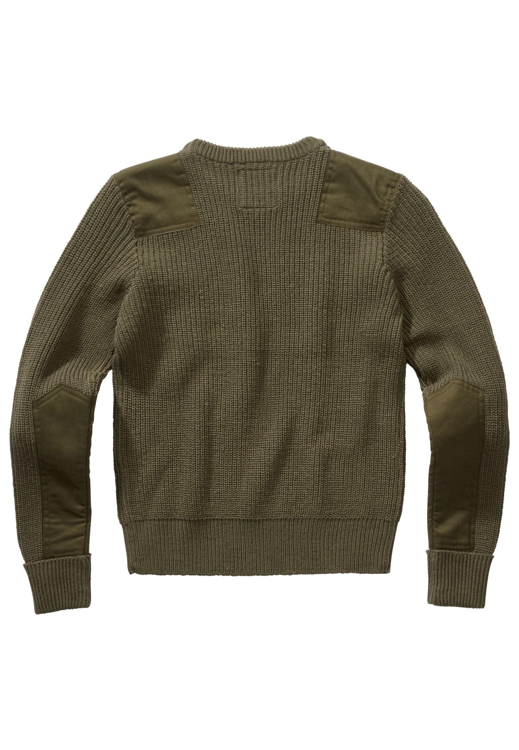 Unisex (1-tlg) Brandit Kids olive Pullover Sweatshirt BW