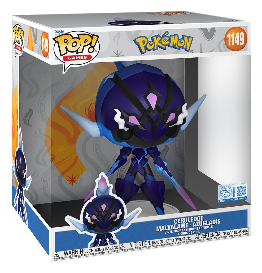 Funko Merchandise-Figur Pokémon Super Sized Jumbo POP! Vinyl Figur Ceruledge 25 cm
