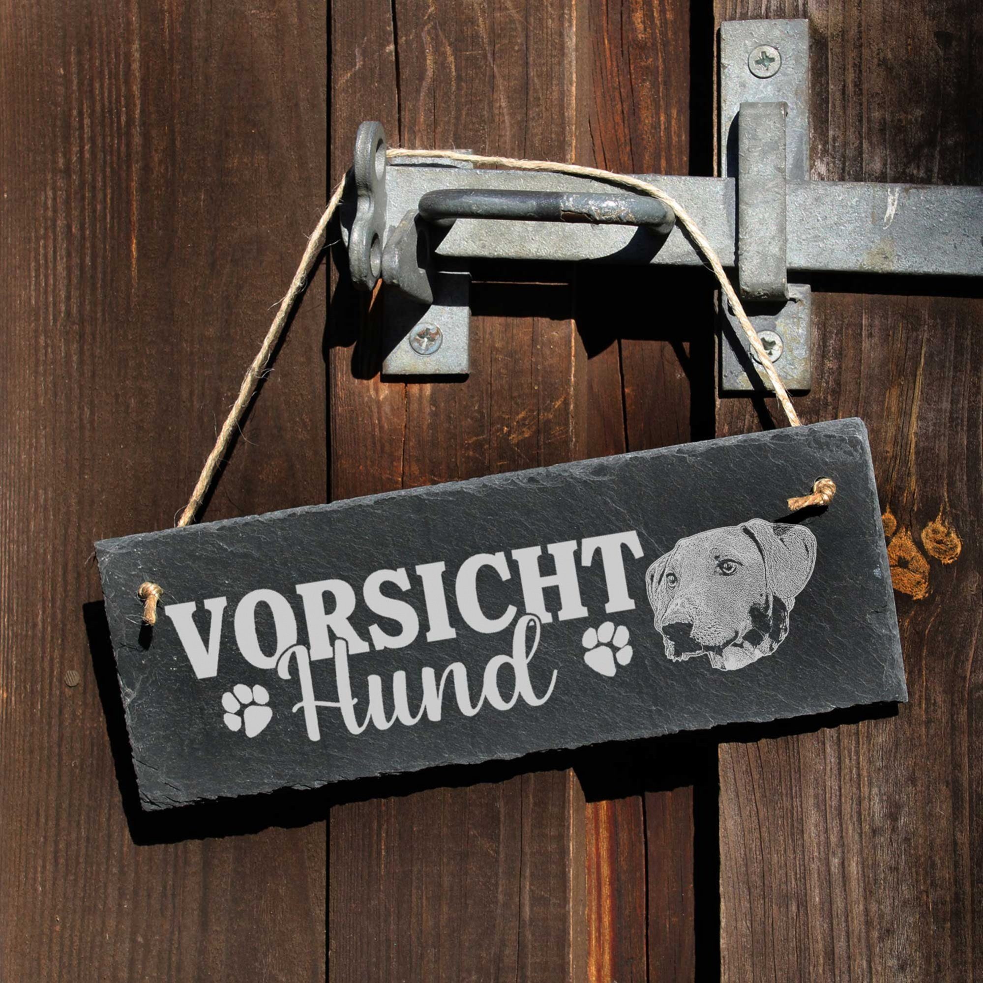 Azawakh 22x8cm Vorsicht Hund Hängedekoration Dekolando Schild