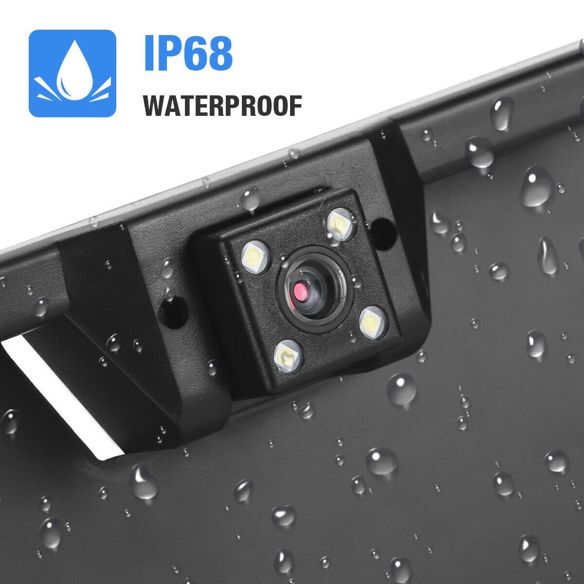 GABITECH Auto Rückfahrkamera kennzeichen kabellos Nummernschild ...