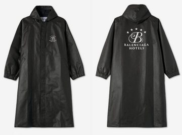 Balenciaga Winterjacke BALENCIAGA Oversized Hooded Coat 5 Star Hotel Jacket Mantel Parka Jack