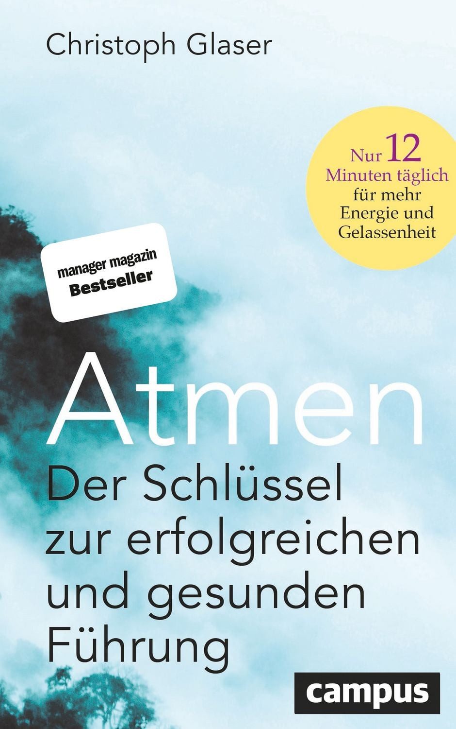 Sachbuch Atmen Der Schlüssel zur erfolgreichen und gesunden Führung – Nur 12 Mi Christoph Glaser