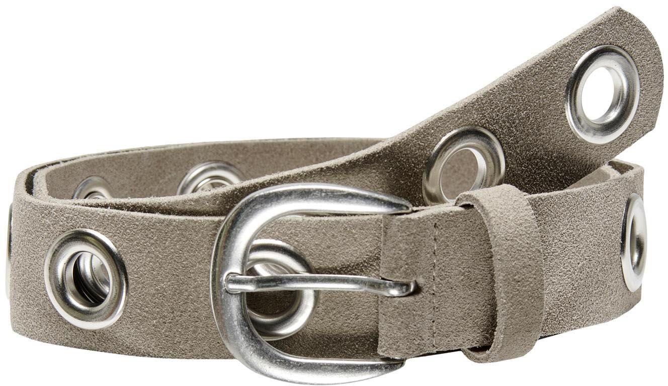 ONLY Ledergürtel ONLTRACY LEATHER ACC BELT Nomad SHINY w. JEANS SILVER