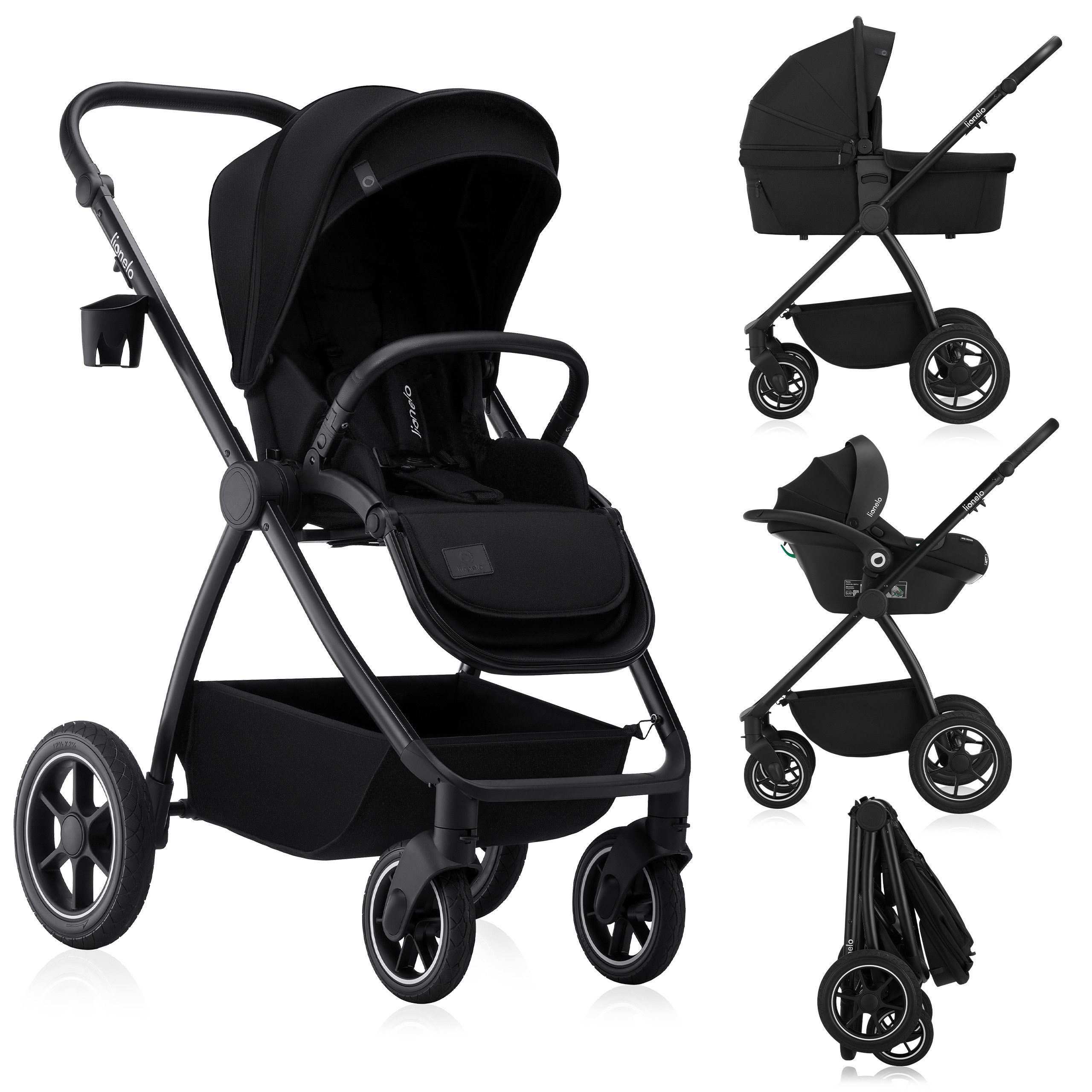 Kombi-Kinderwagen MERIL 3IN1