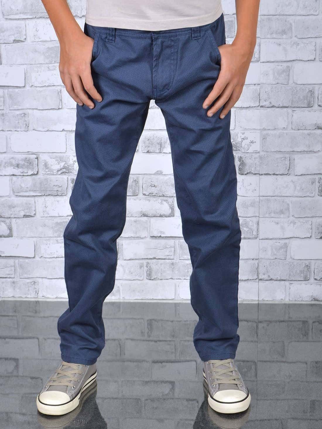 BEZLIT Chinohose Jungen Chinohose mit Blau Bund Gummizug Gummibund mit 30315 (1-tlg) verstellbarem