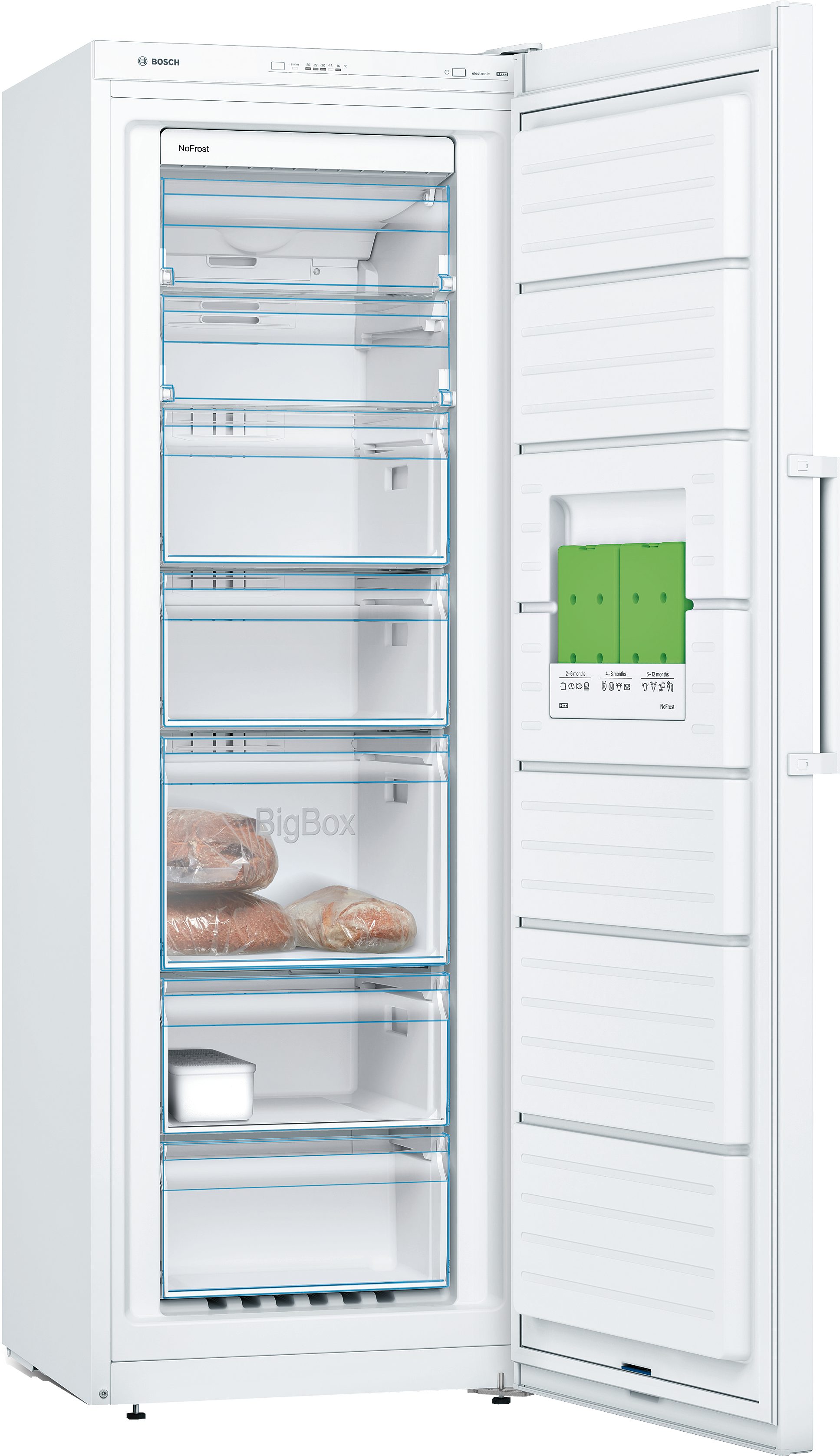 BOSCH Gefrierschrank Serie 4 GSN33FWEV, 176 cm hoch, 60 cm breit