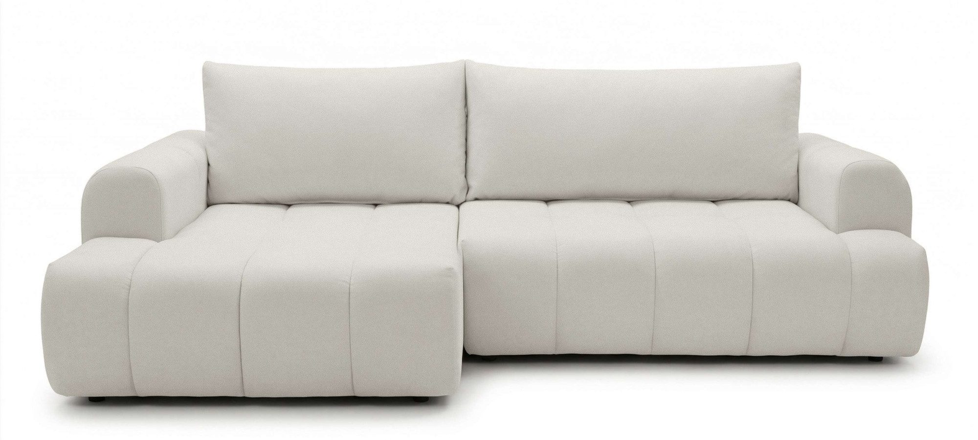 OTTO home Ecksofa LIOORA Schlafsofa mit Bettkasten, Breite 265 cm, Verlässliche Qualität, L-Form mit Bettfunktion und Bettkasten, Recamiere rechts/links