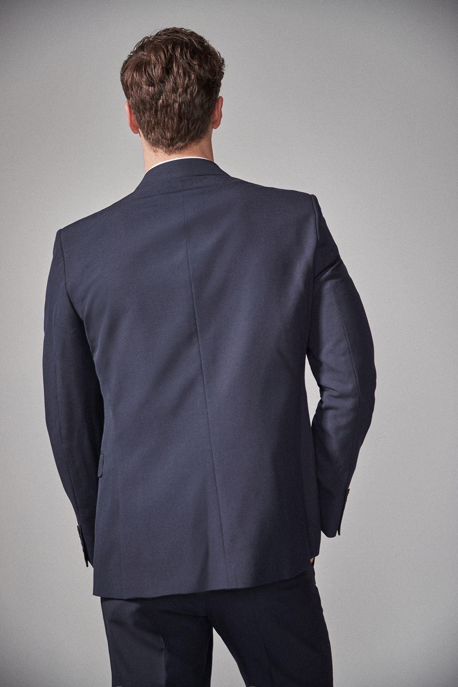 Next Baukastensakko Anzug mit zwei Knöpfen: Skinny Fit Jacke (1-tlg) günstig online kaufen