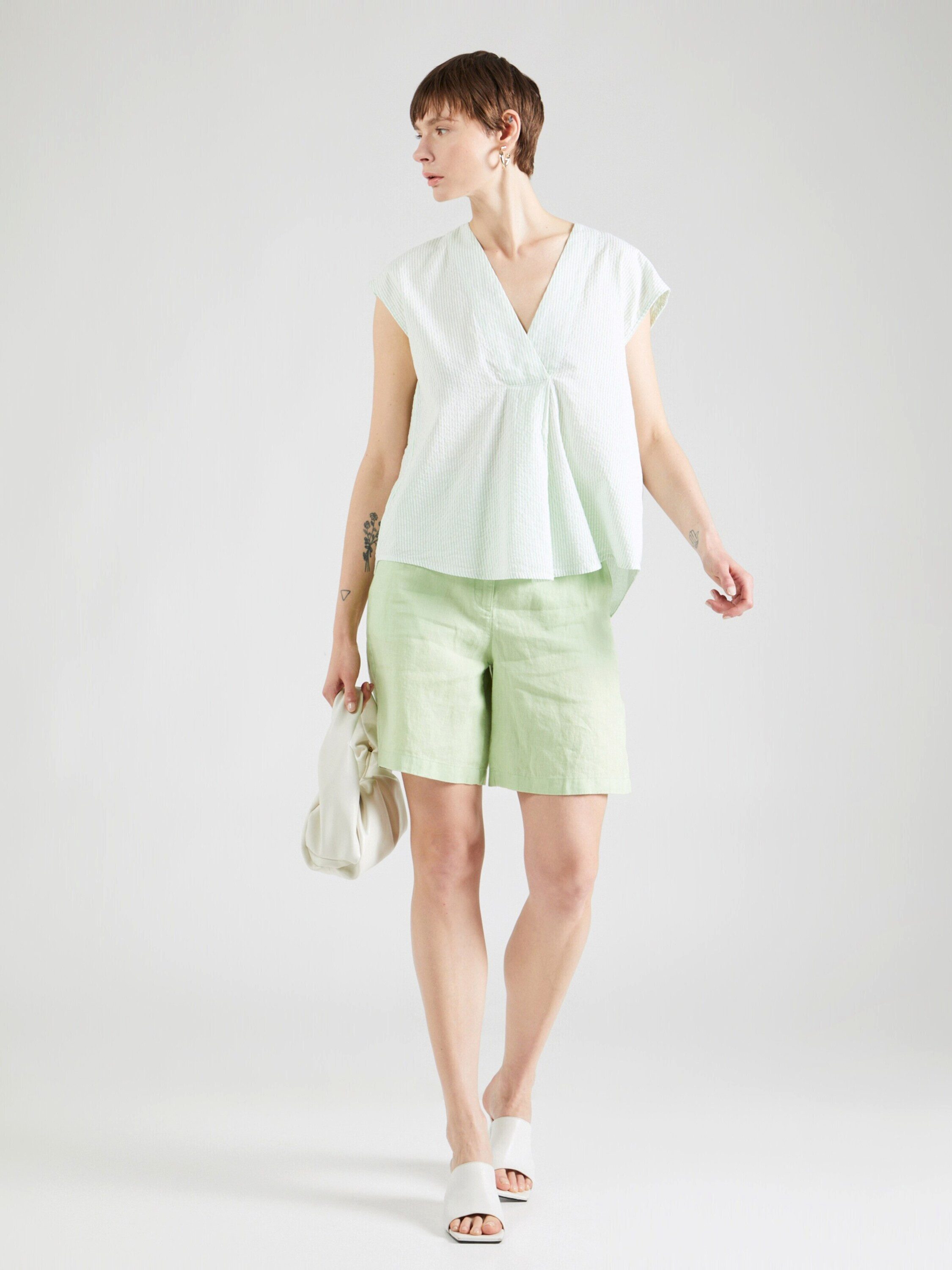 Esprit Funktionsbluse (1-tlg) Drapiert/gerafft