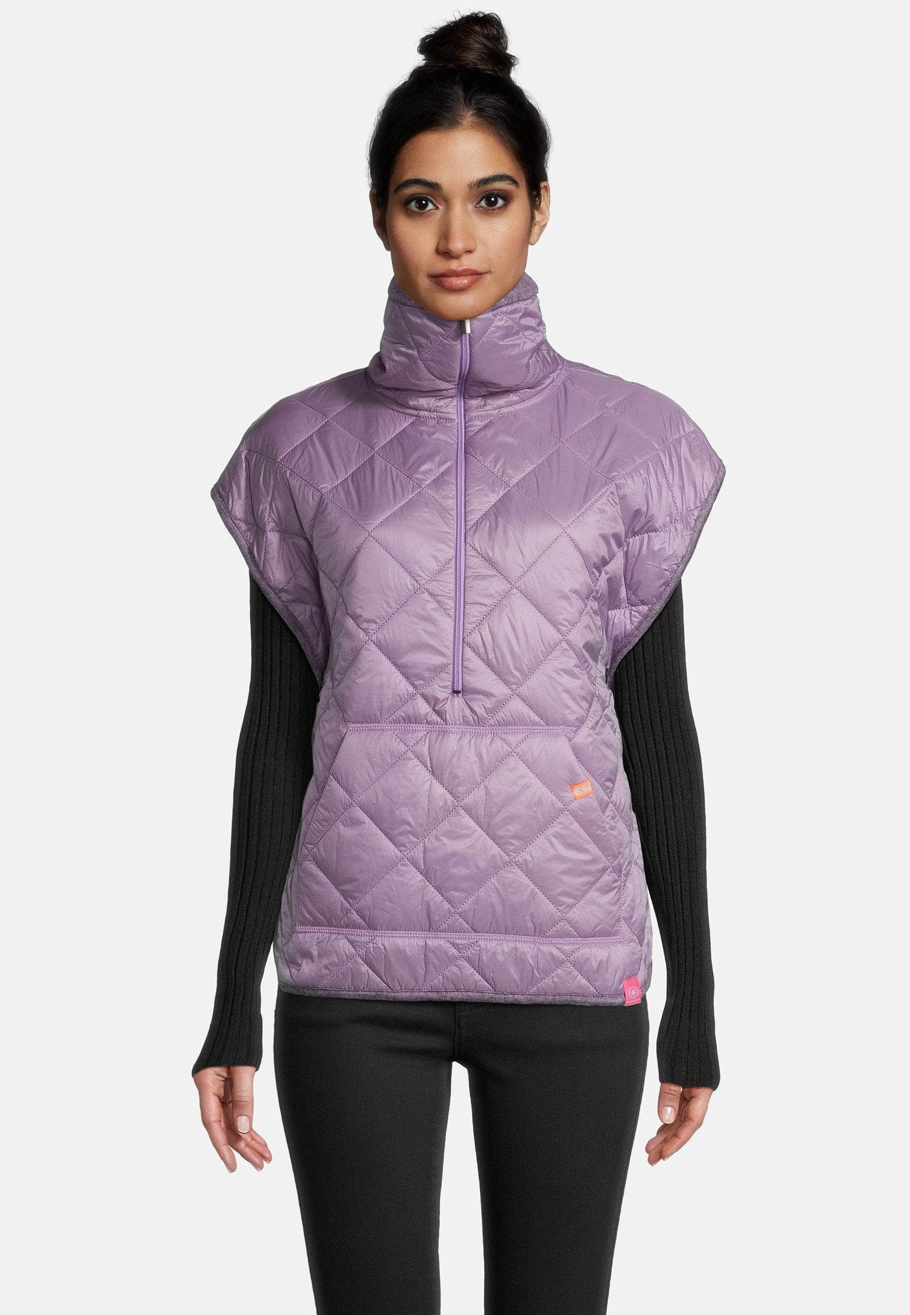 salzhaut Poncho HILLJE Damen normale Passform