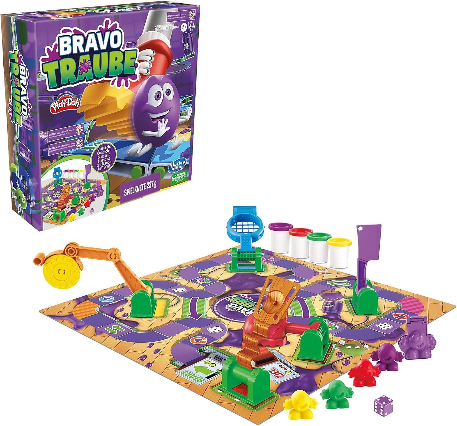 Hasbro Spielwelt Bravo Traube Brettspiel - Kind 5+, (1-tlg)