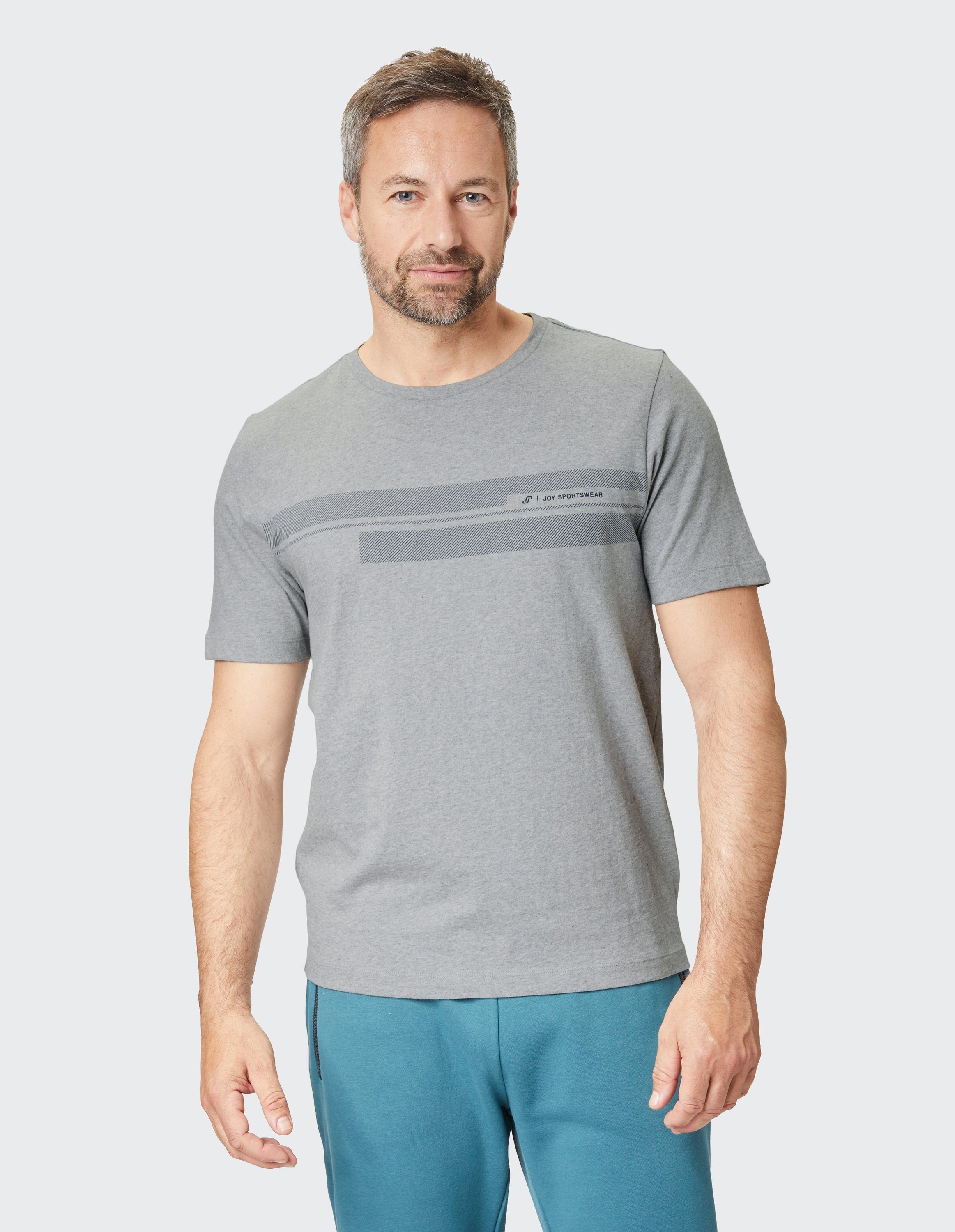 T-Shirt JENS T-Shirt melange titan Sportswear Joy
