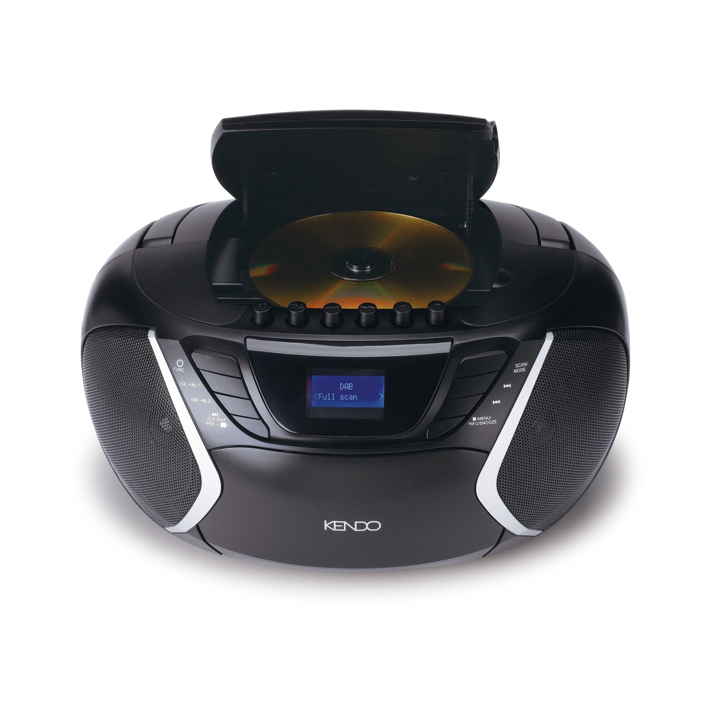 Kendo 25EX Radio (DAB+ Radio, CD-Player, Kassettendeck, kompakt)