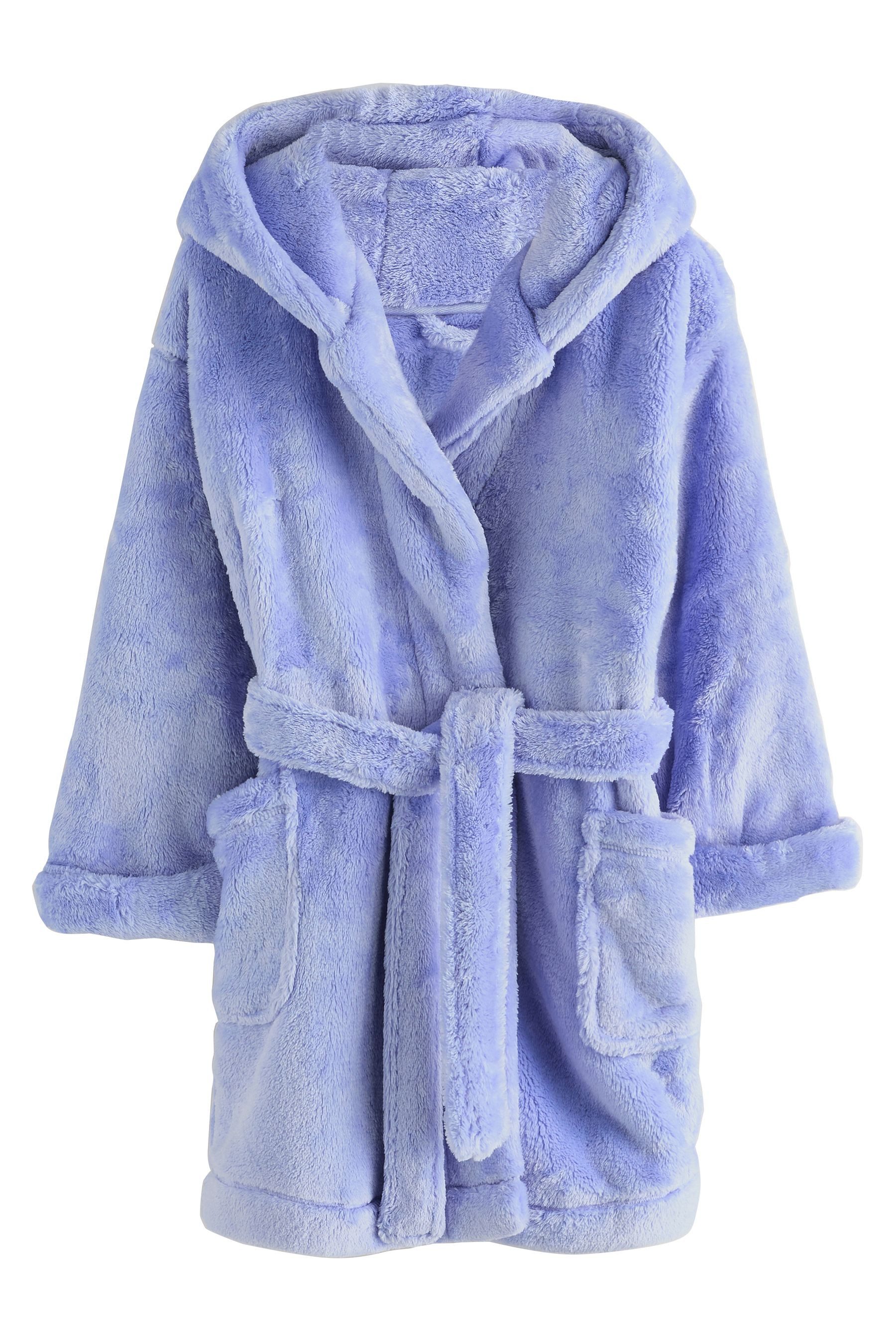 Next Kinderbademantel Weicher Fleece-Morgenmantel, Polyester (recycelt), Polyester