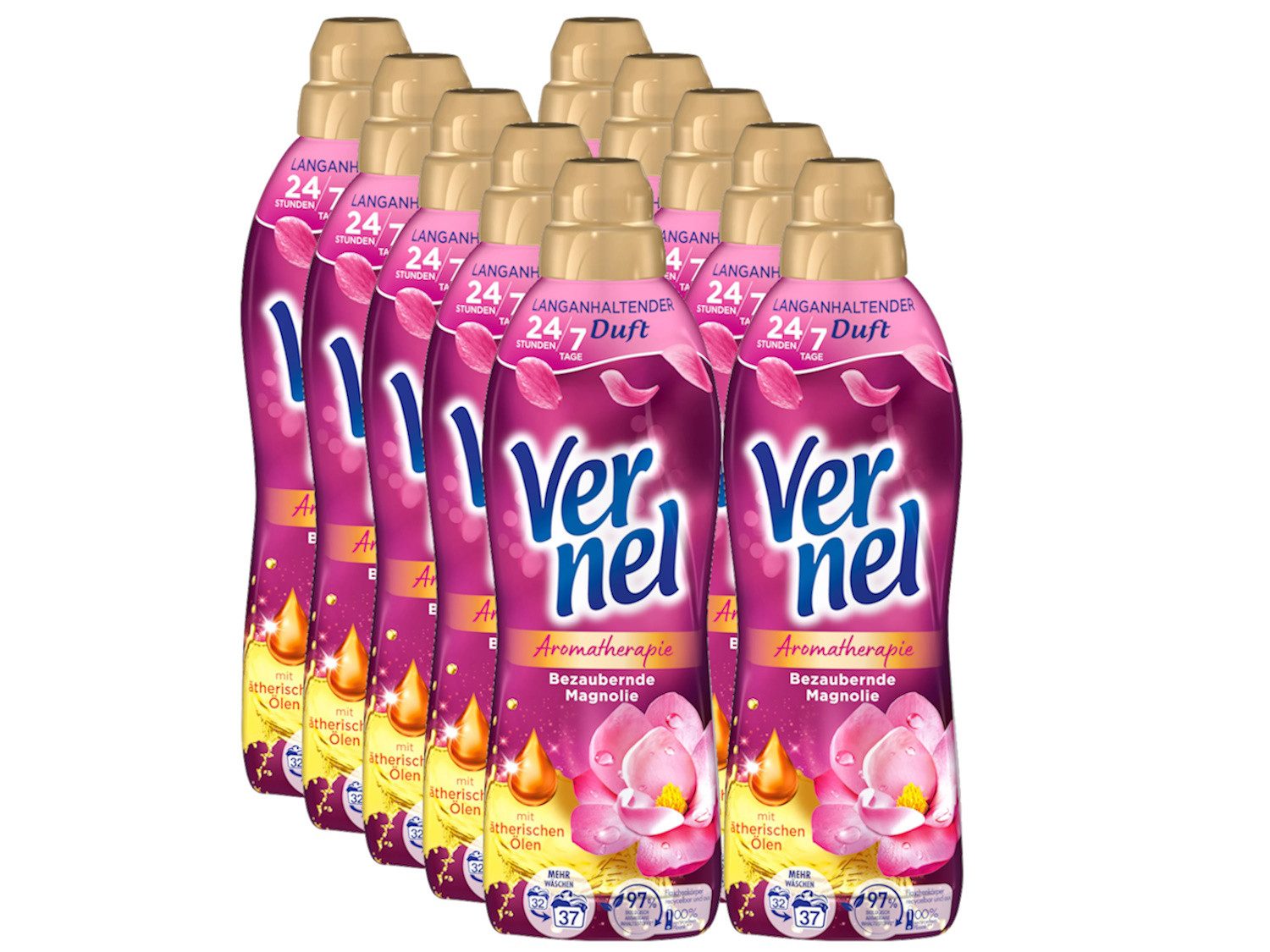 Aromatherapie Bezaubernde Magnolie 10 x 37 WL (370 WL) Weichspüler