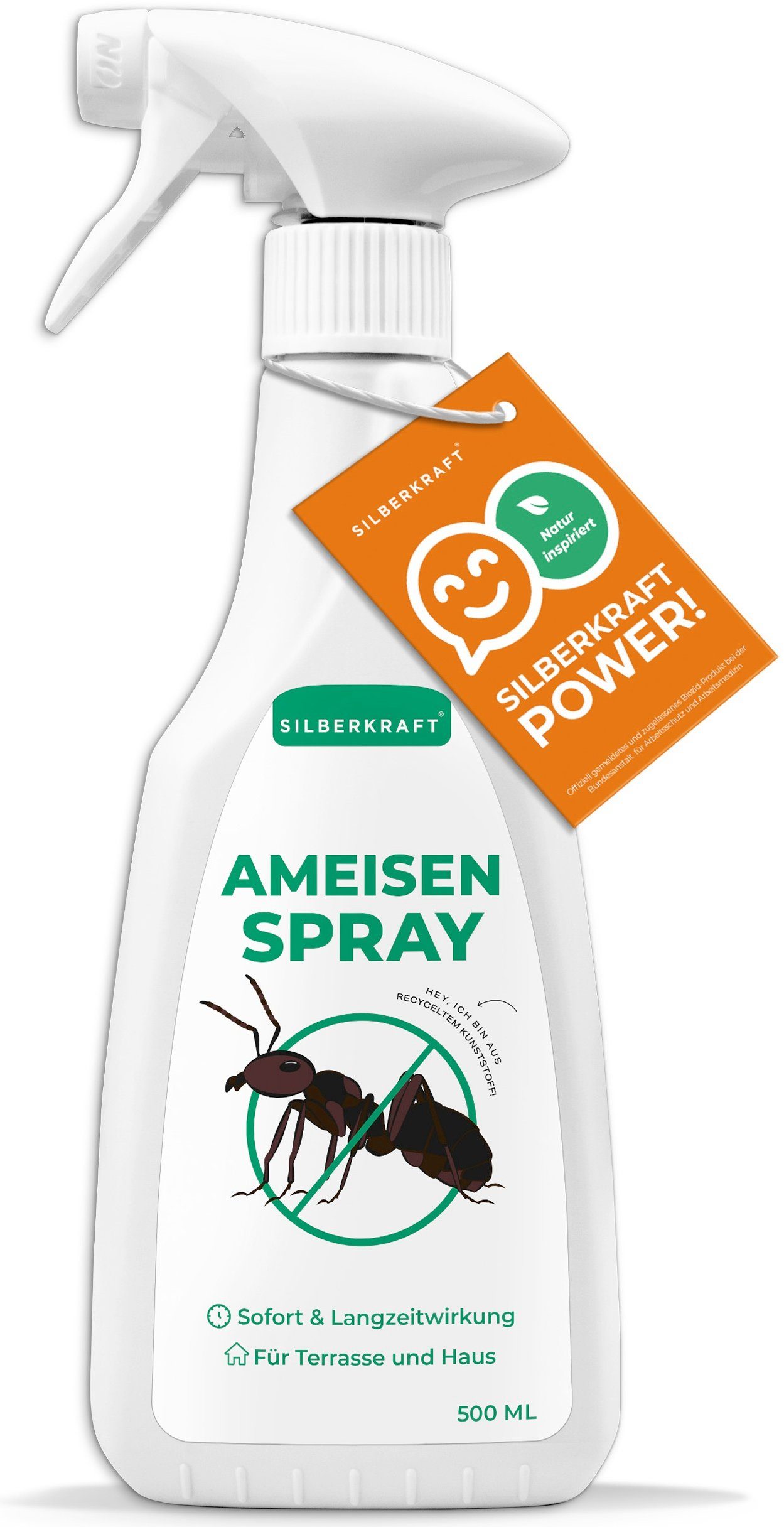 Anti ml, Ameisenspray, Insektenspray 500 Silberkraft 1-St. Ameisen Spray -