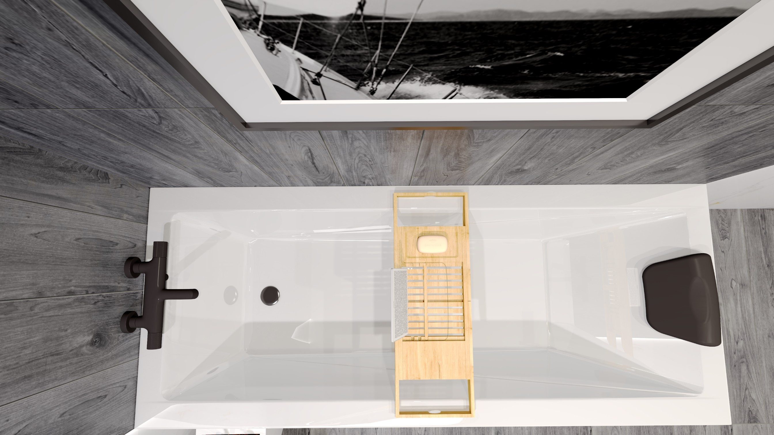 KOLMAN Badewanne Rechteck MODERN 120x70, Ablauf & Füße GRATIS + Nackenkissen Kodi, Ablaufgarnitur & Füße GRATIS
