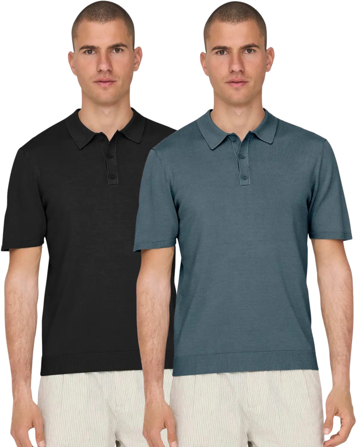 ONLY & SONS Poloshirt Herren Basic günstig online kaufen