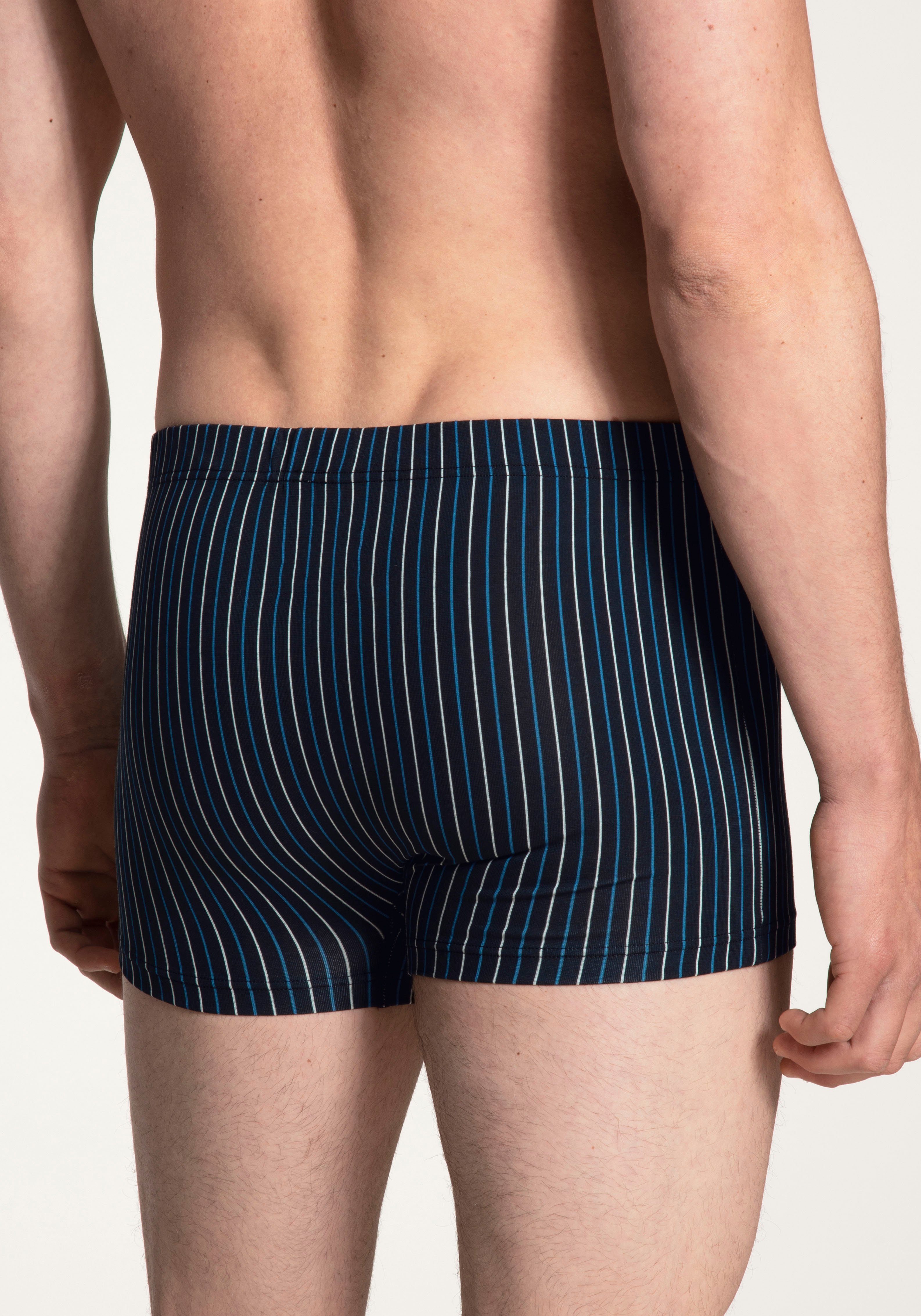 CALIDA Boxershorts Cotton Code softer Webgummibund, Single Jersey-Qualität, elastisch