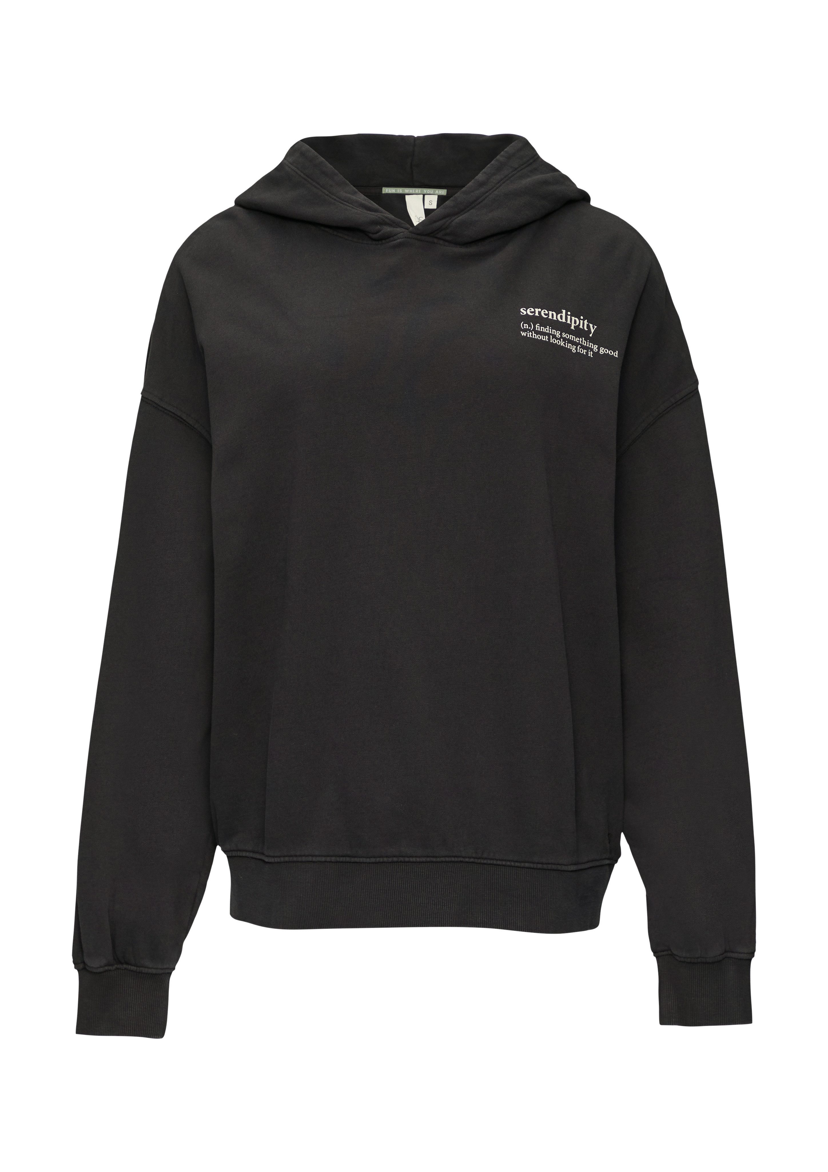QS Hoodie mit Kapuze