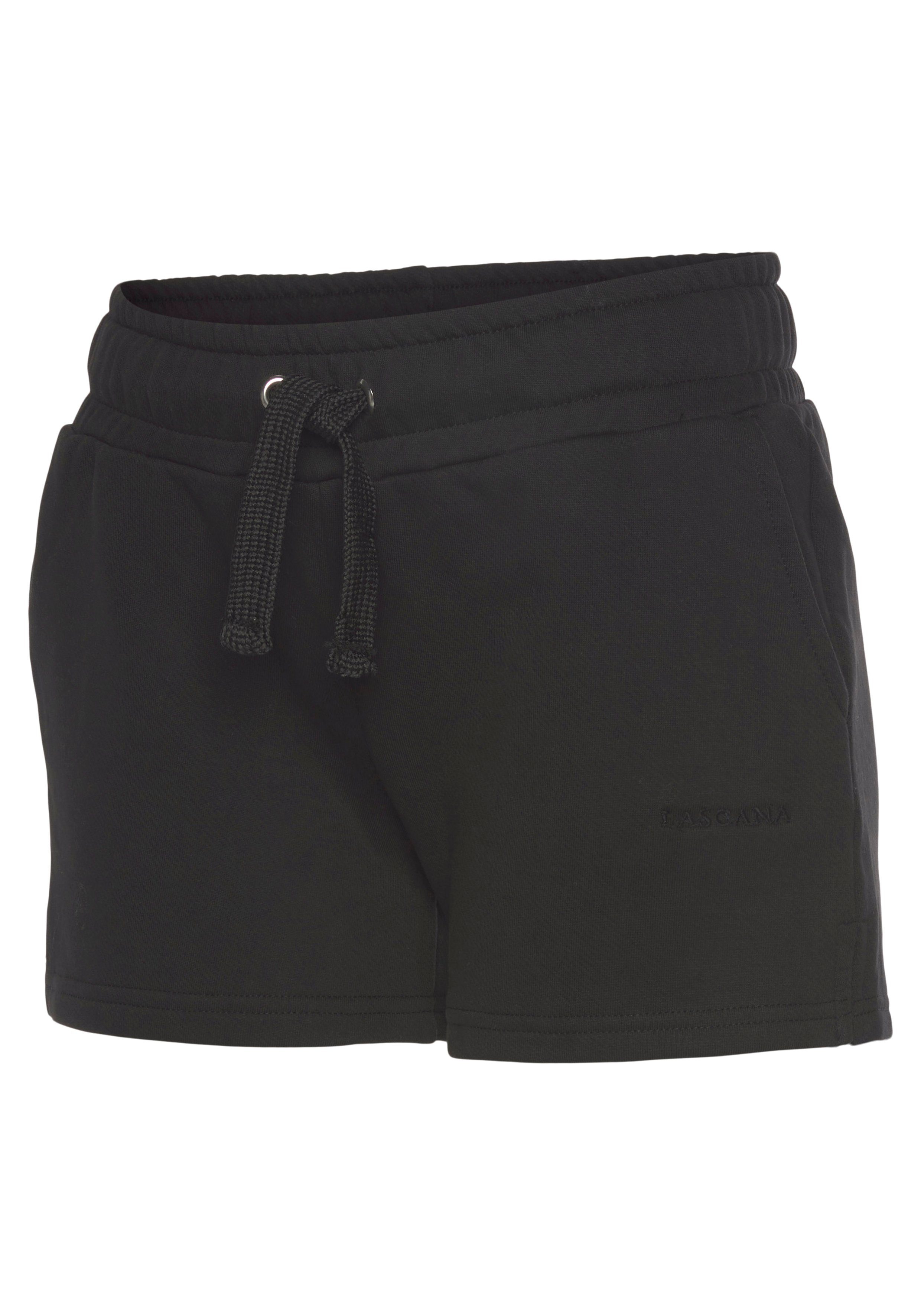 LASCANA Sweatshorts aus organischer Baumwolle, Loungewear