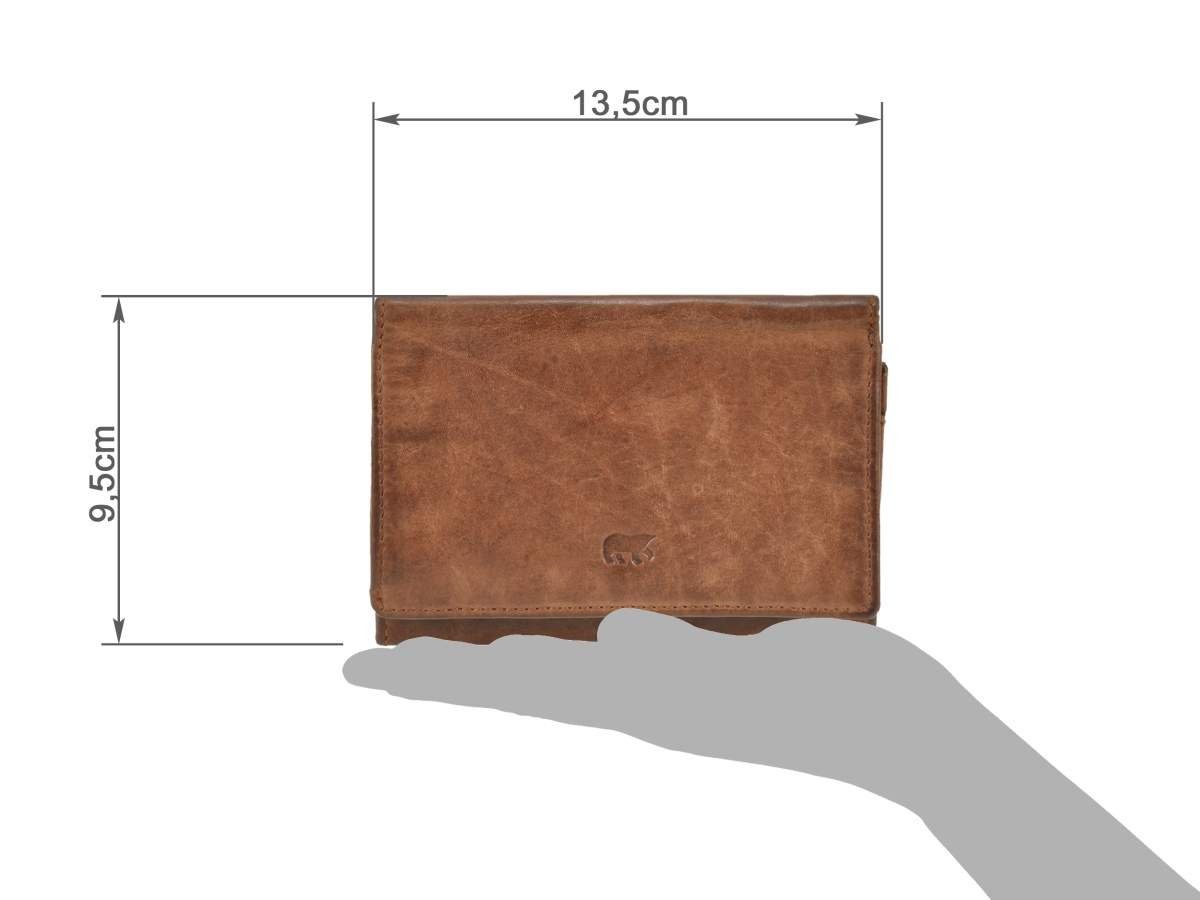 Bear Design Geldbörse "Lieke" Cow Lavato günstig online kaufen