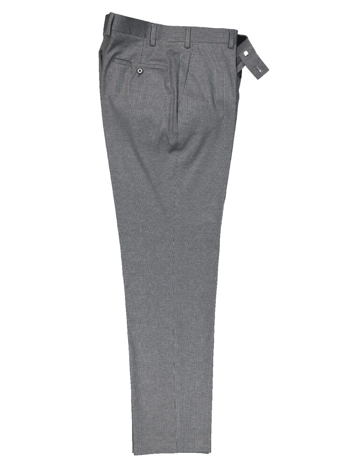 Engbers Anzughose Herren Anzug-Hose slim fit, Grau – Bild 4 von 5