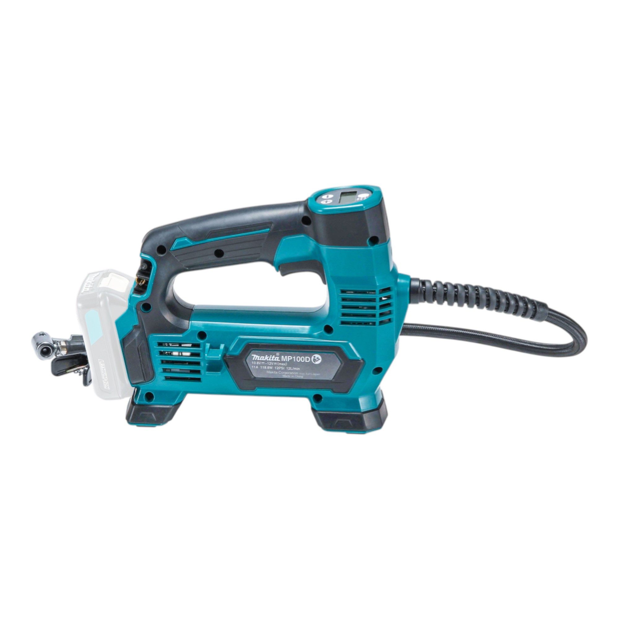 Makita Akku-Handkompressor MP 100 DSM1 Akku Kompressor 12 V max. 8,3 bar + 1x Akku 4,0 Ah