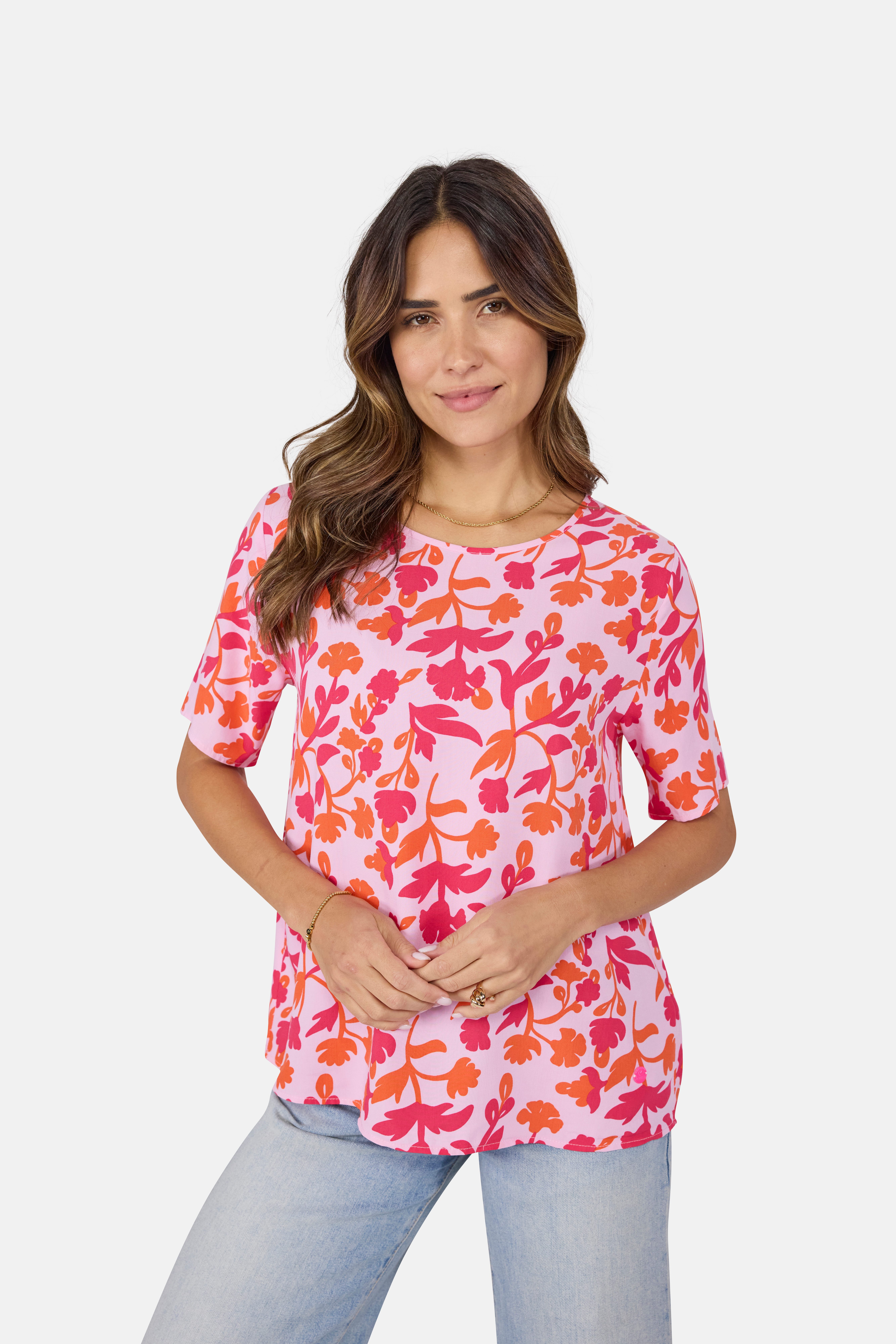 Lieblingsstück Schlupfbluse mit Allover Print günstig online kaufen
