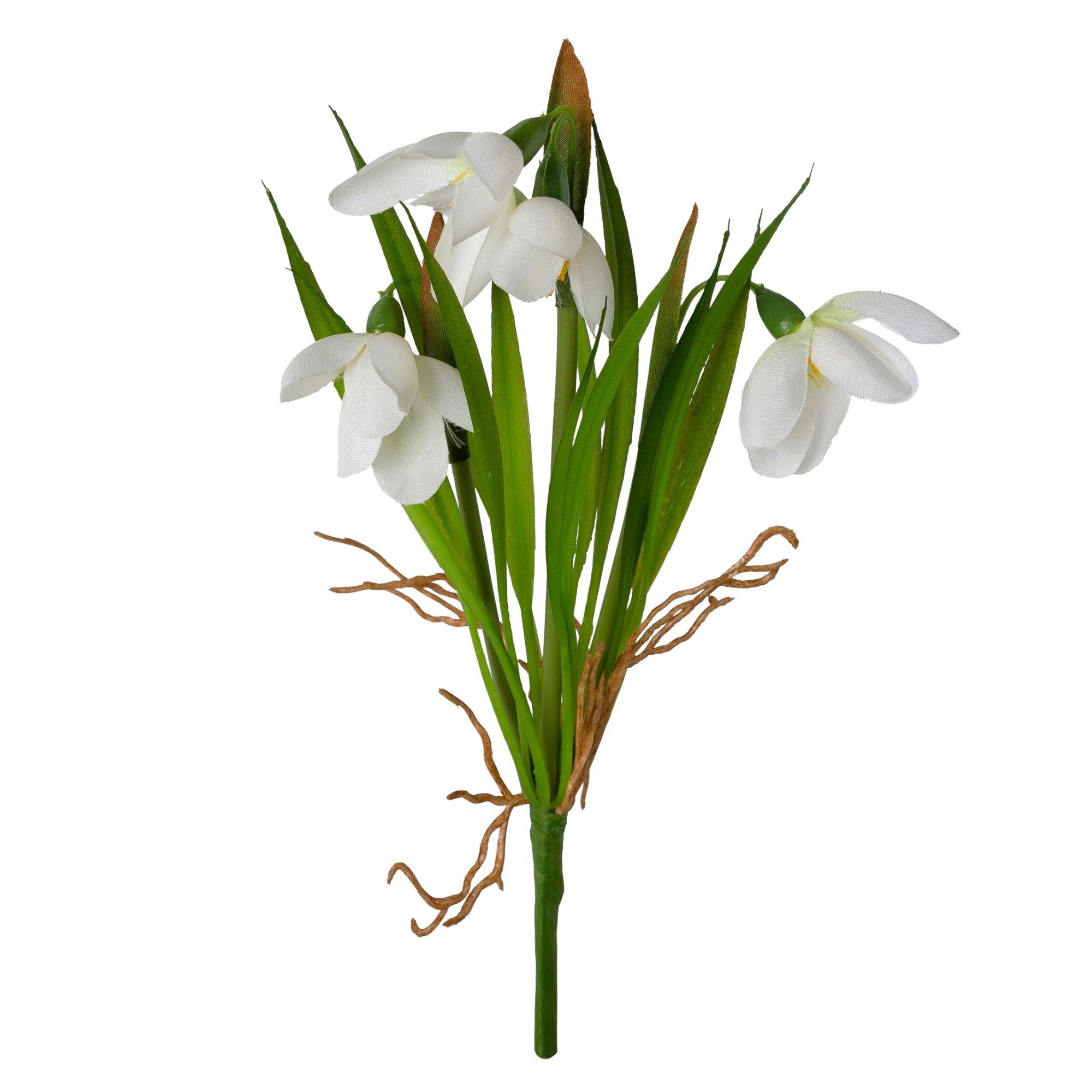 Kunstblume Kunstblume SCHNEEGLÖCKCHEN ca 21cm. Künstliche Frühlingsblumen, günstig online kaufen