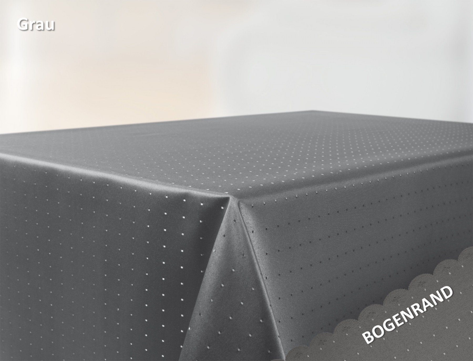 Beautex Tischdecke Tischdecke Punkte bügelfrei, fleckabweisend, pflegeleichte Tischwäsche (1-tlg)