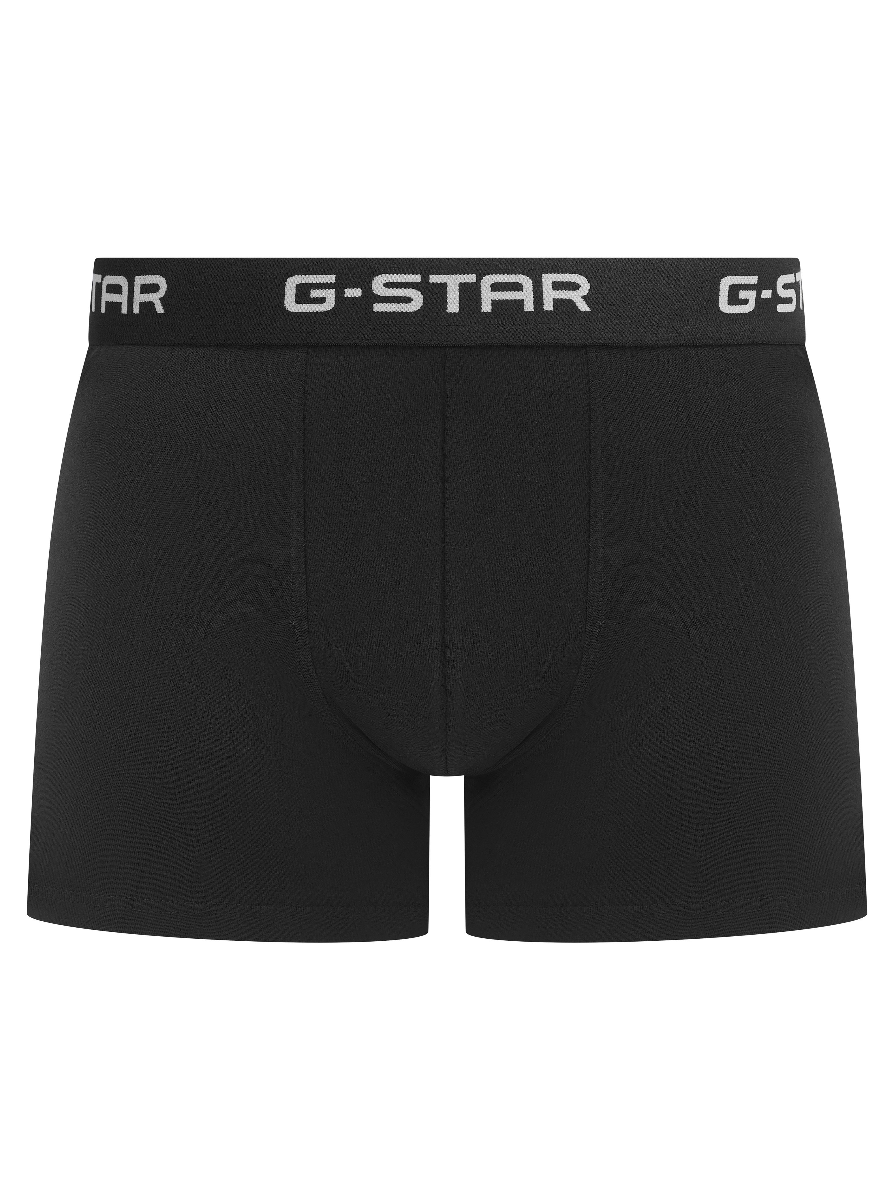 G-STAR Boxershorts ASH, 3 PACK TRUNKS (Packung, 3-St) mit Logo-Bund