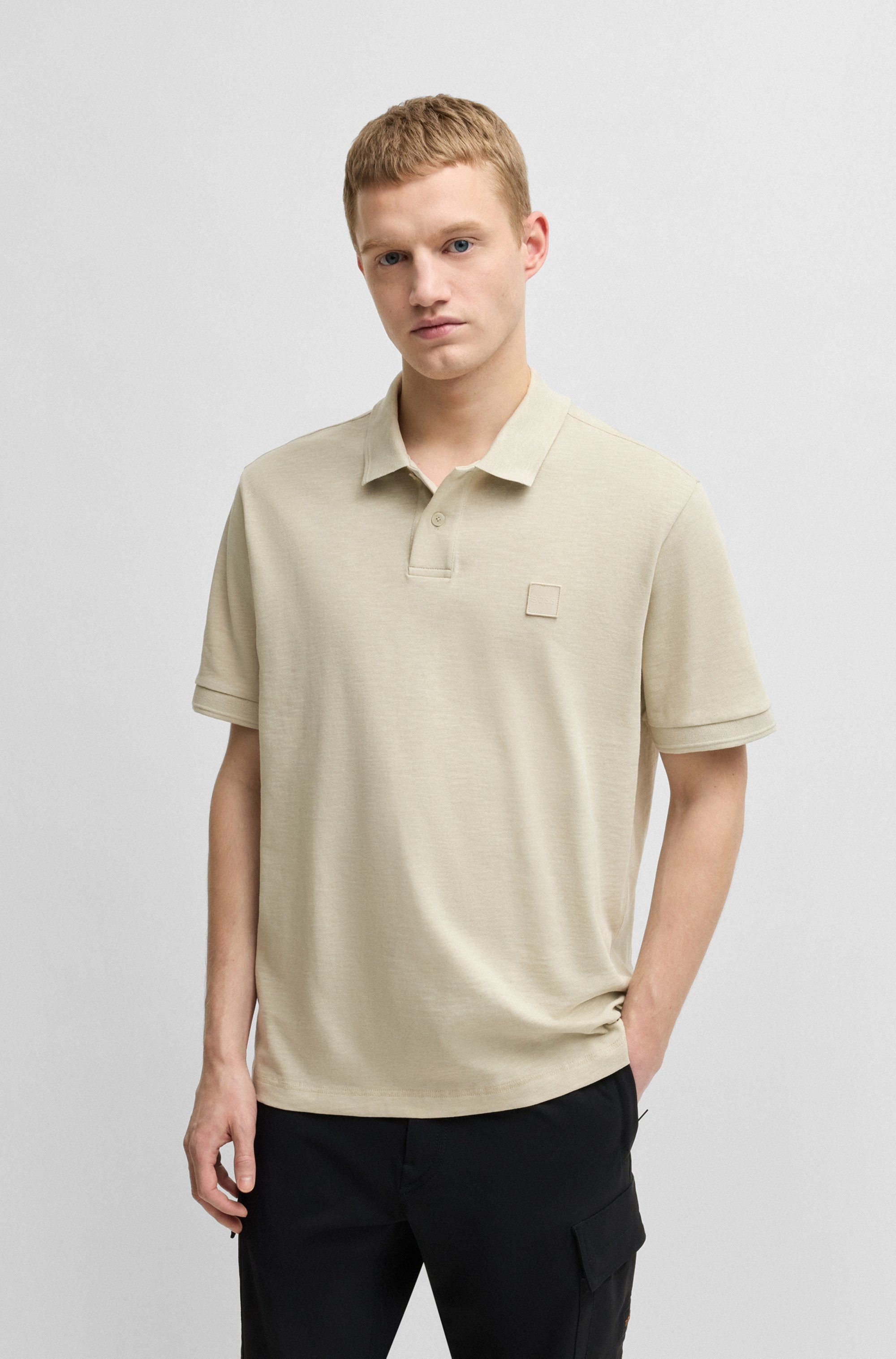 BOSS ORANGE Poloshirt Pe mit Polokragen günstig online kaufen