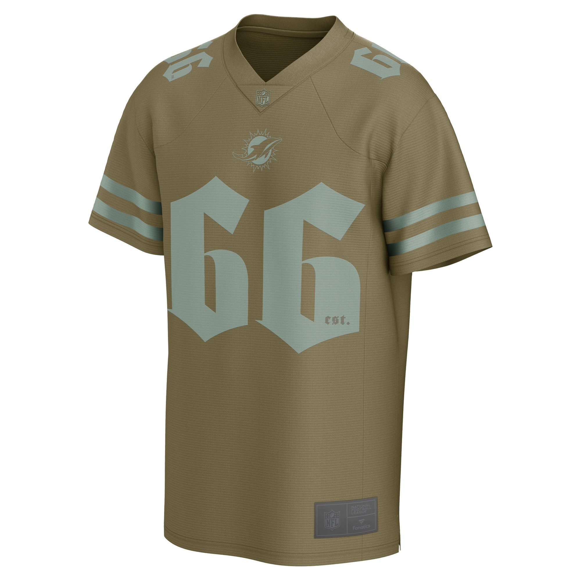 Fanatics Footballtrikot Miami Dolphins GOTHIC NFL Supporters Jersey