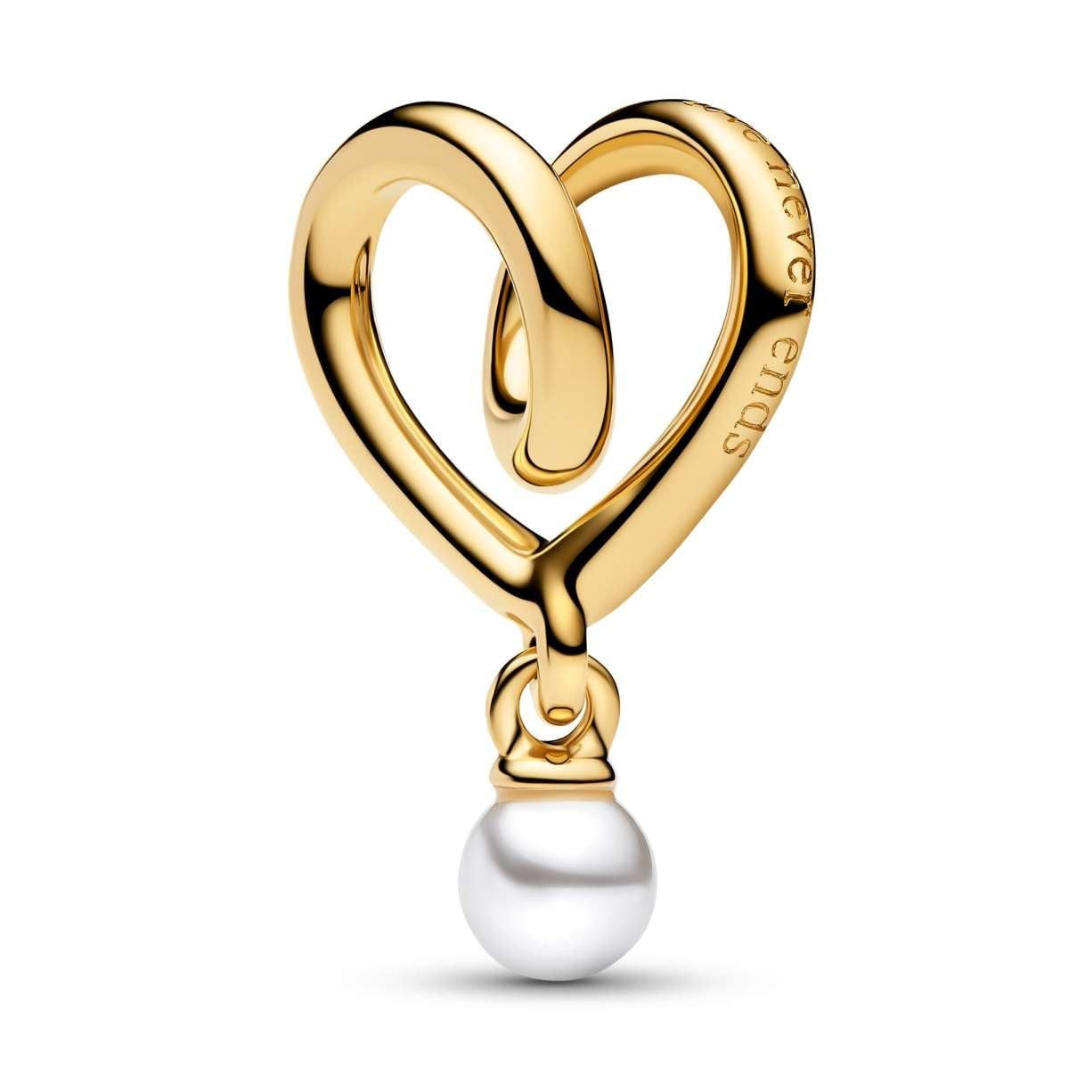 Pandora Bead 764138C01, Goldfarben Gewickeltes Herz