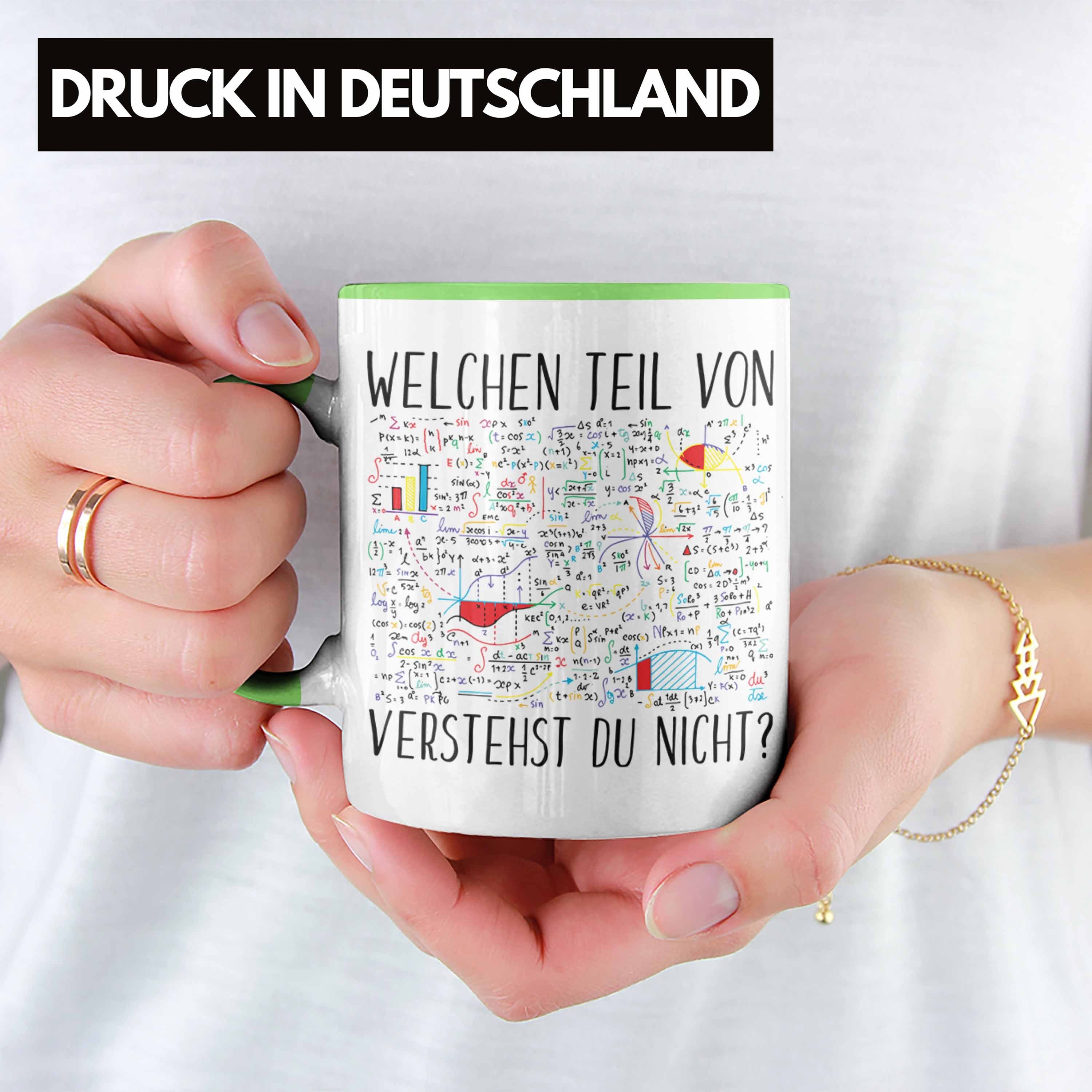 Lustige du Geschenk Tasse Grün Verstehst Trendation Mathematiker Trendation Tasse Von Geschenkidee - Welchen Physiker Tell Nicht Mathelehrer