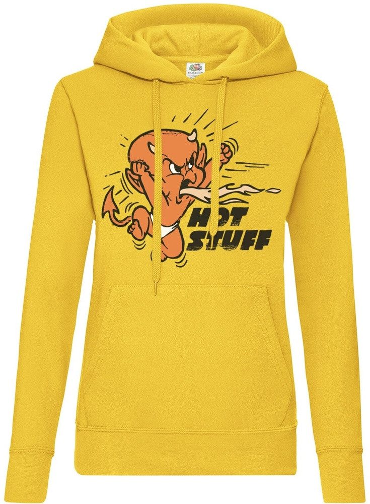 Hot Stuff Hoodie Retro Girls Hoodie