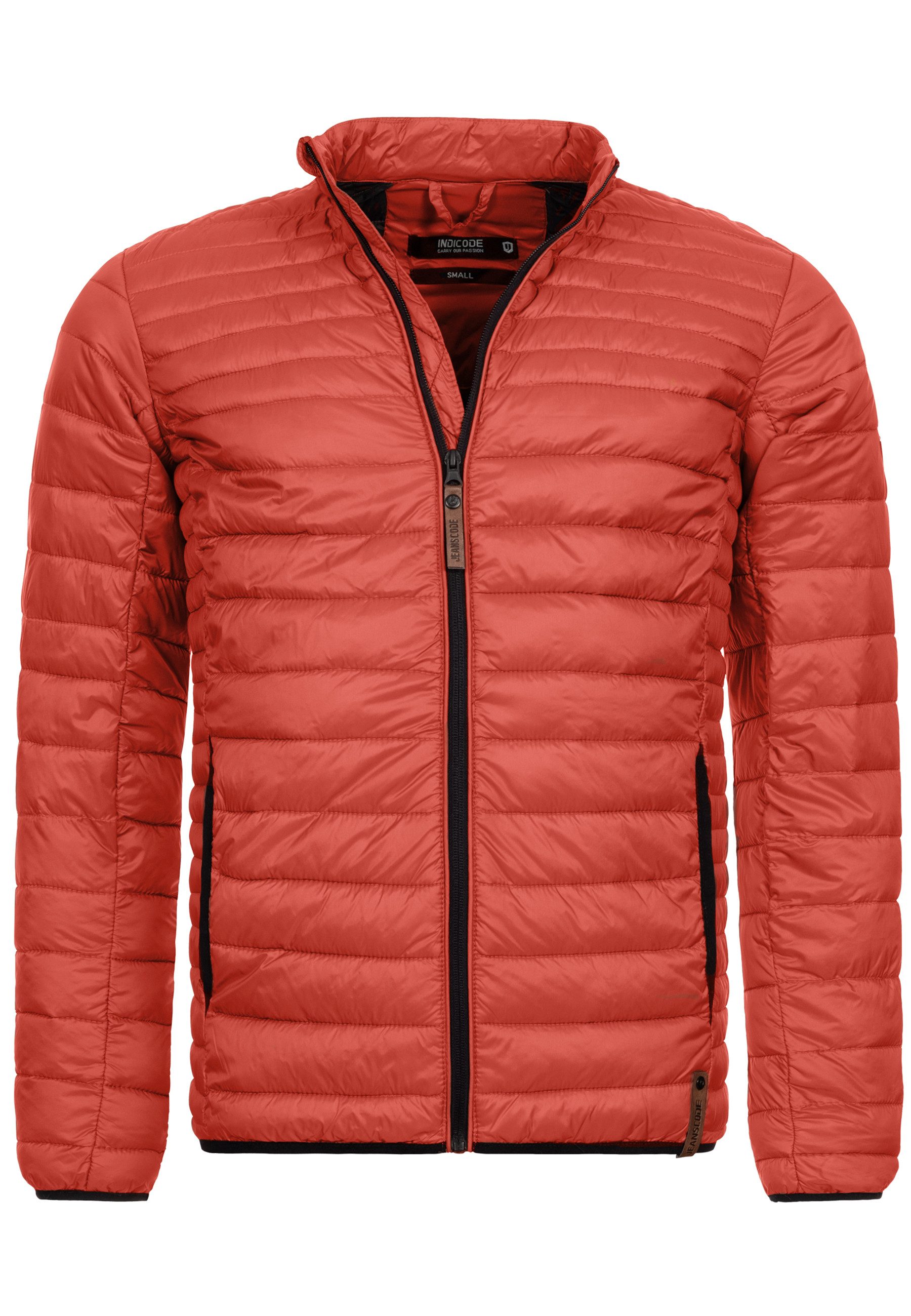 Indicode Sommerjacke Islington Steppjacke mit Stehkragen günstig online kaufen
