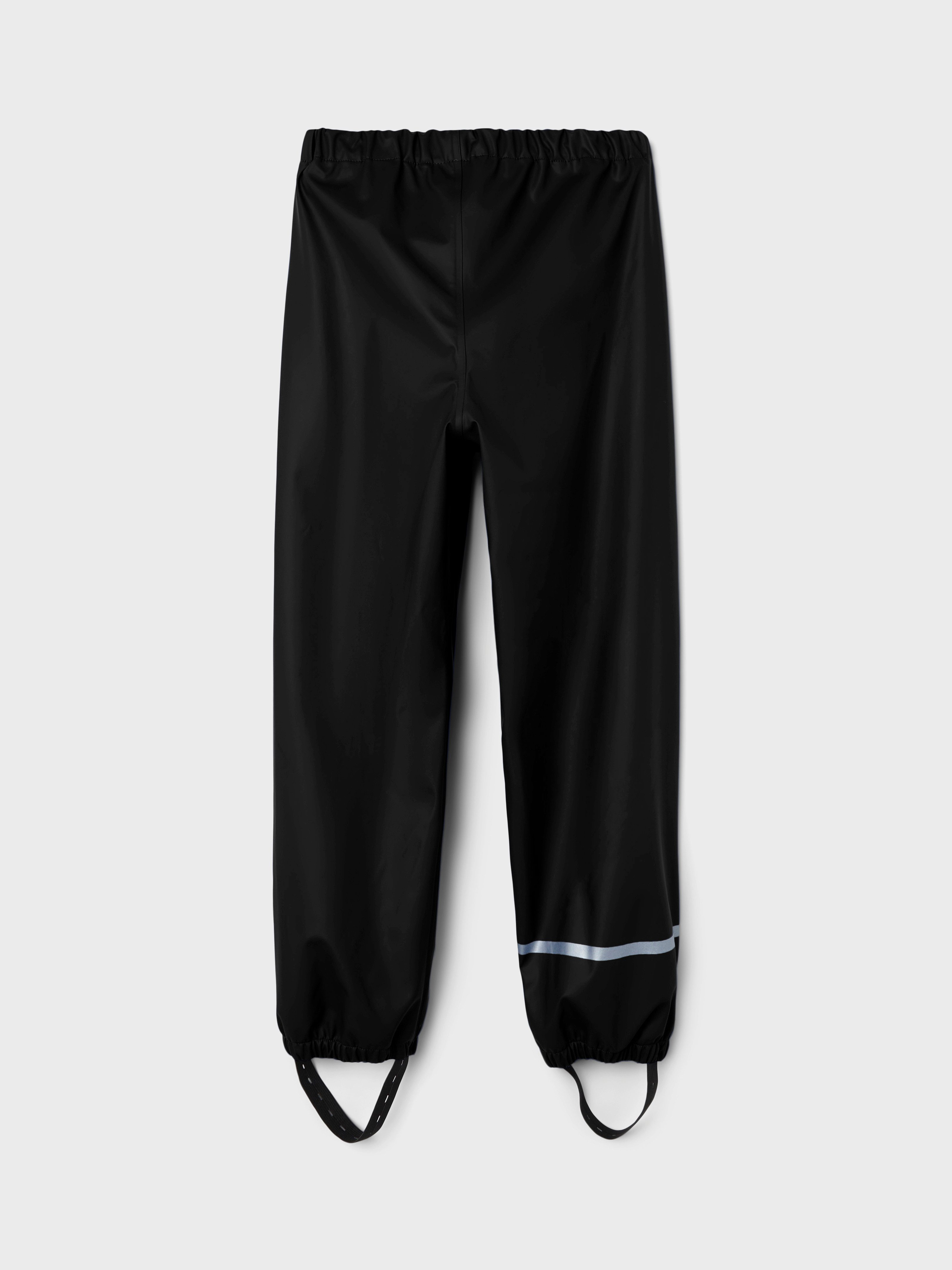 Name It Regenhose NKNDRY für Mädchen mit reflektierenden Details unifarben, basic, regular fit, Kunstfaser, Web