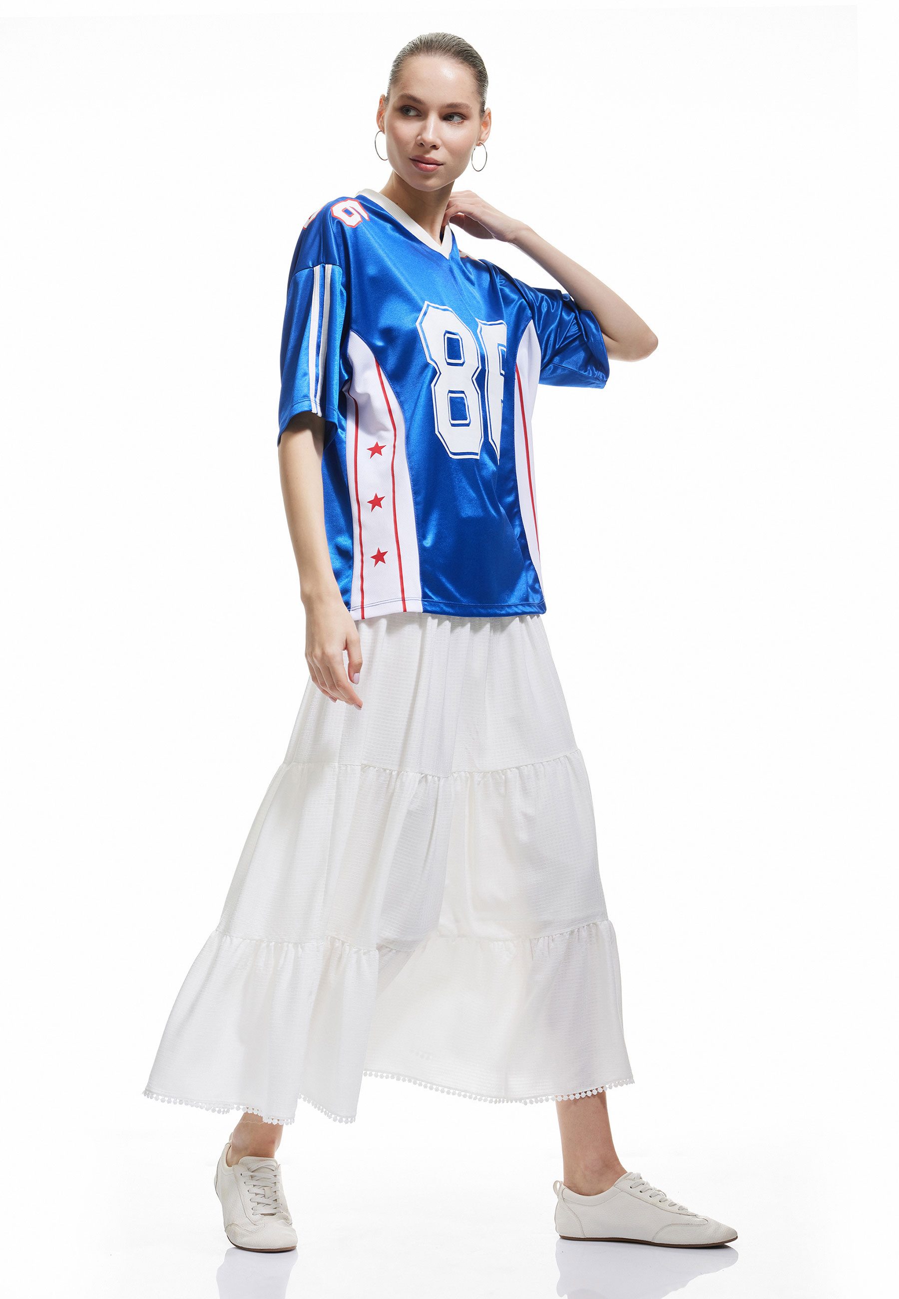 Koton Sommerrock Maxi Довжина Geschichtet Sommerrock